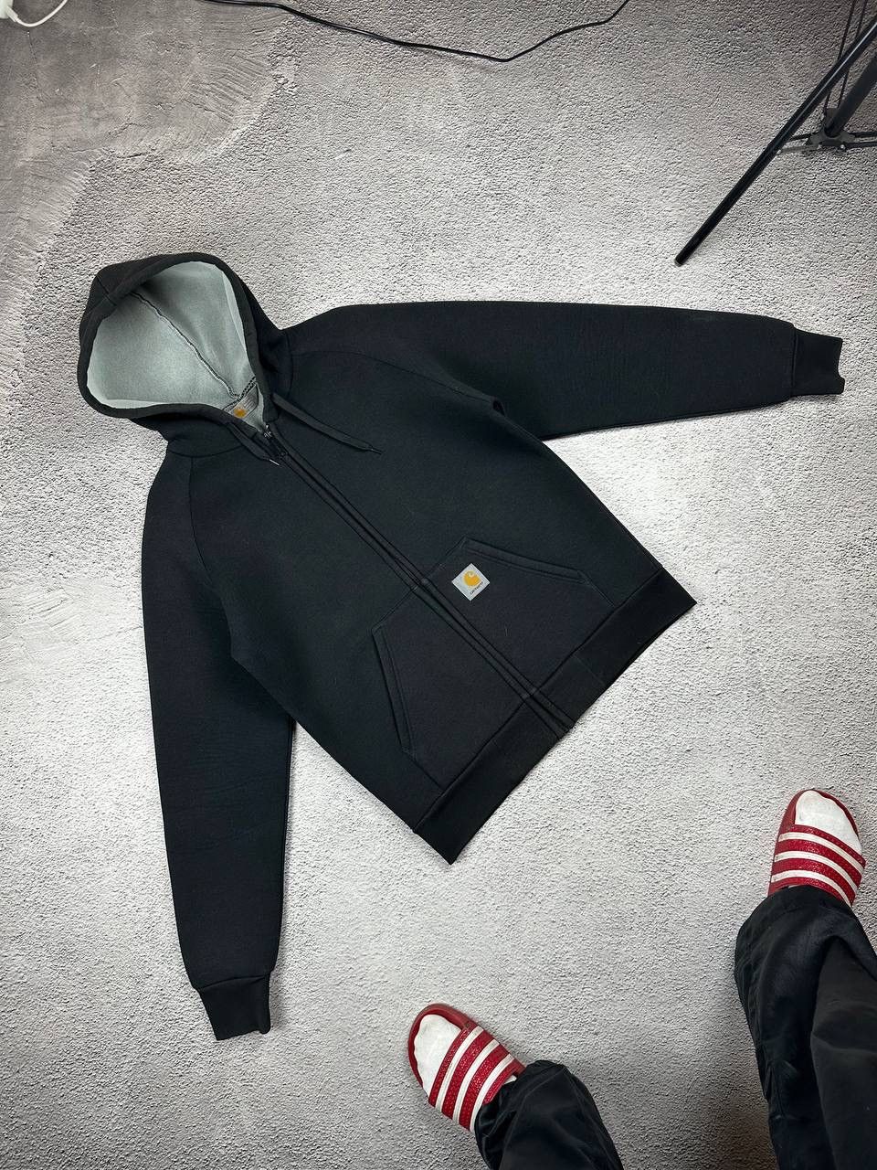 Carhartt Vintage Carhartt Car-Lux Hooded Jacket Full Zip Y2K Faded Size US M / EU 48-50 / 2 - 1 Thumbnail