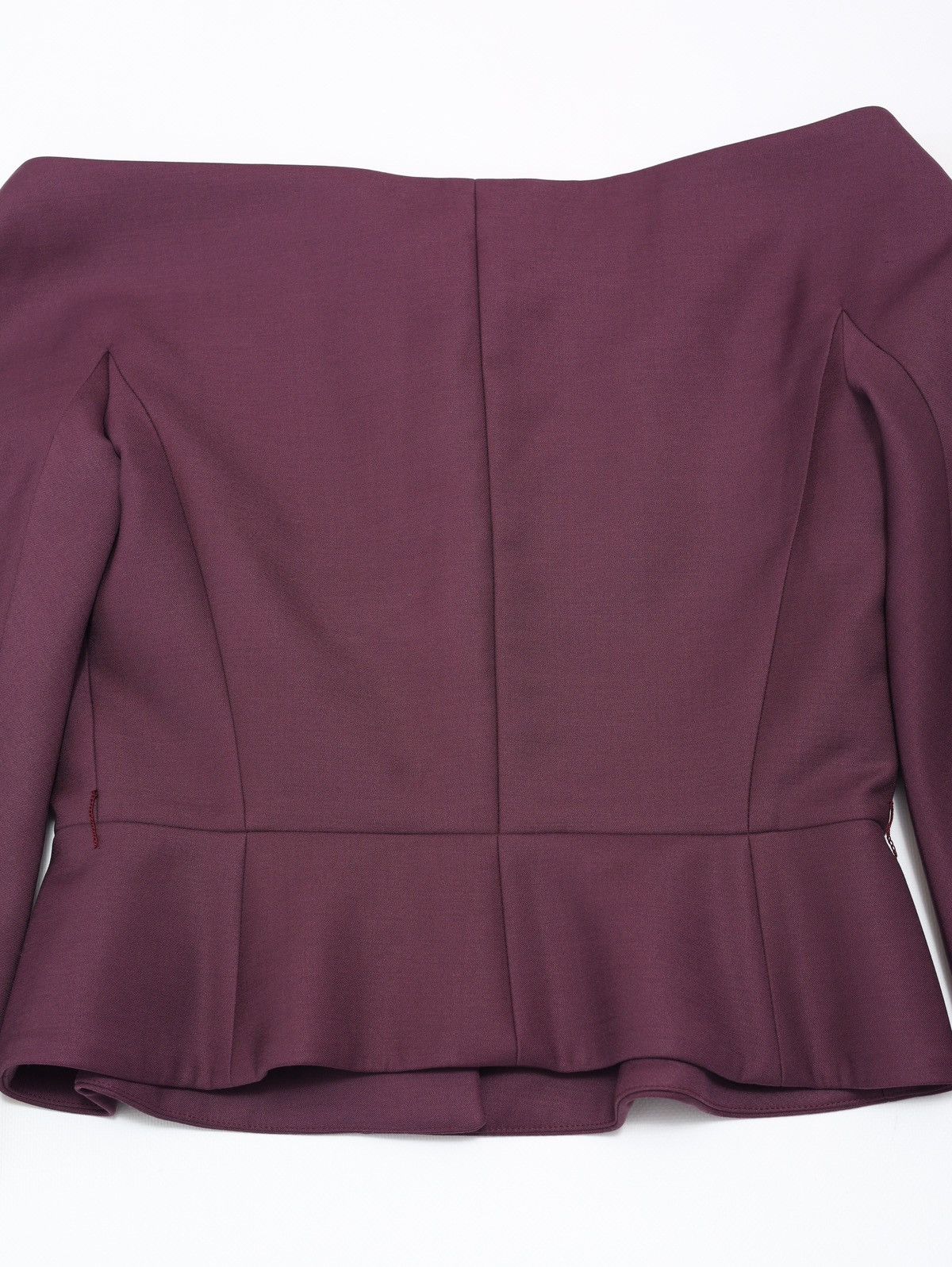 Christian Dior Monsieur Christian Dior Evening Jacket Purple Wool Blazer Vintage Size M / US 6-8 / IT 42-44 - 9 Thumbnail