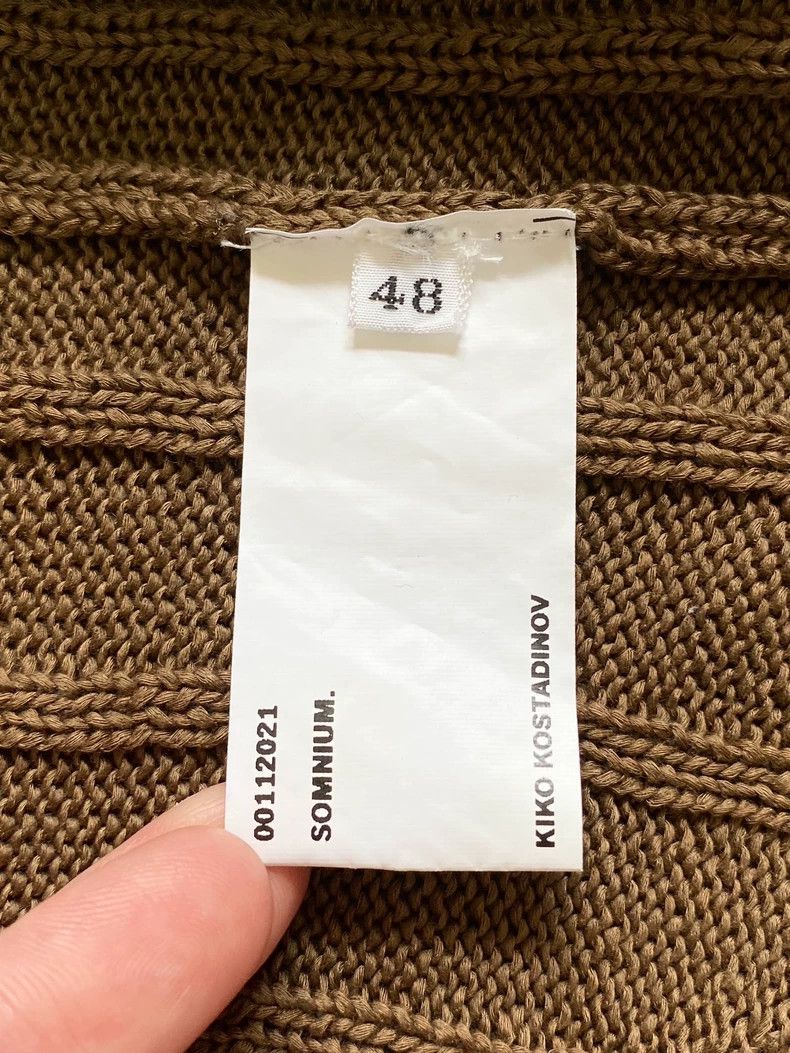 Kiko Kostadinov KIKO KOSTADINOV Harkman Knitted Zip-Up Cardigan Sweater 25 Size US M / EU 48-50 / 2 - 6 Thumbnail
