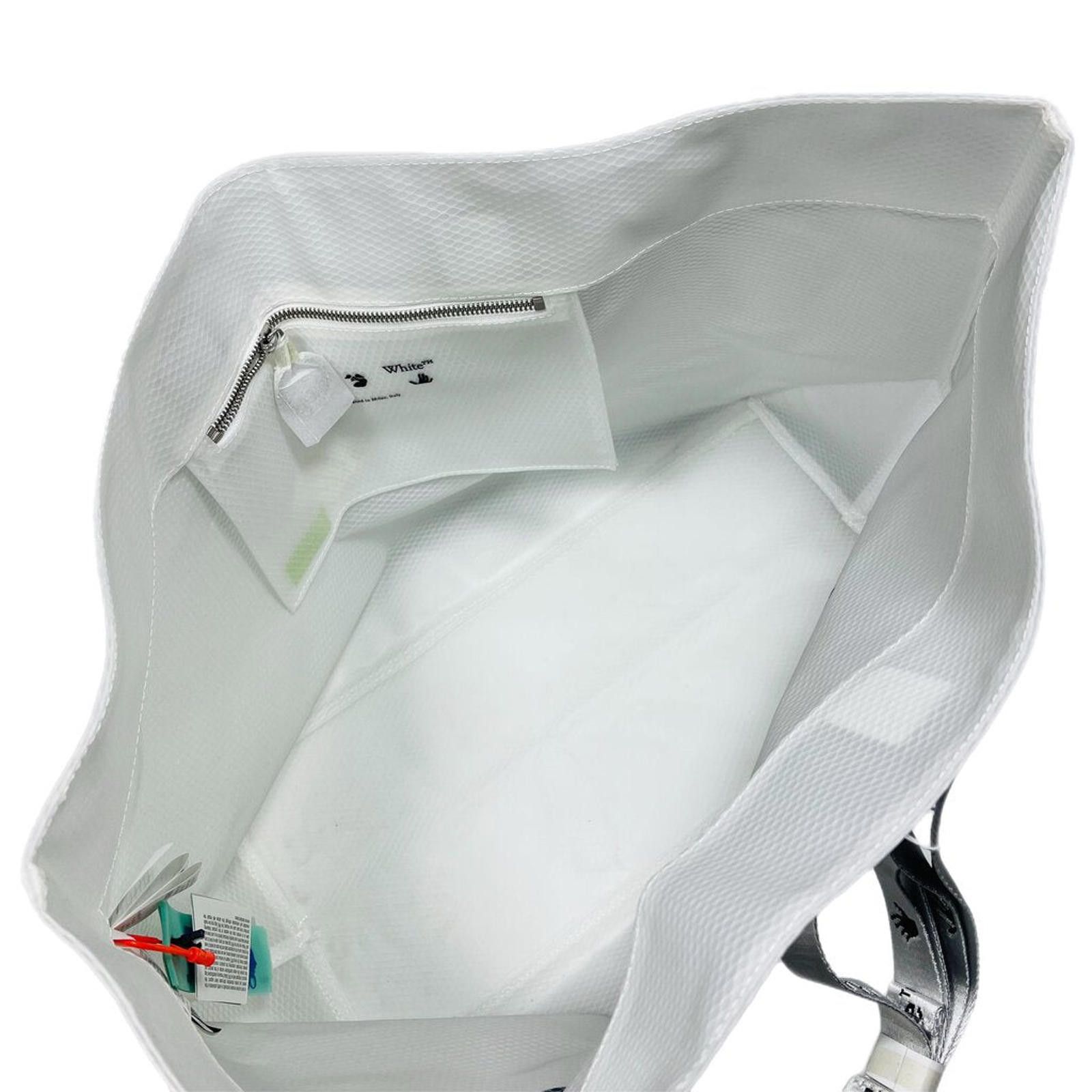 Off-White Off-White PVC Commercial Tote White Size ONE SIZE - 3 Thumbnail