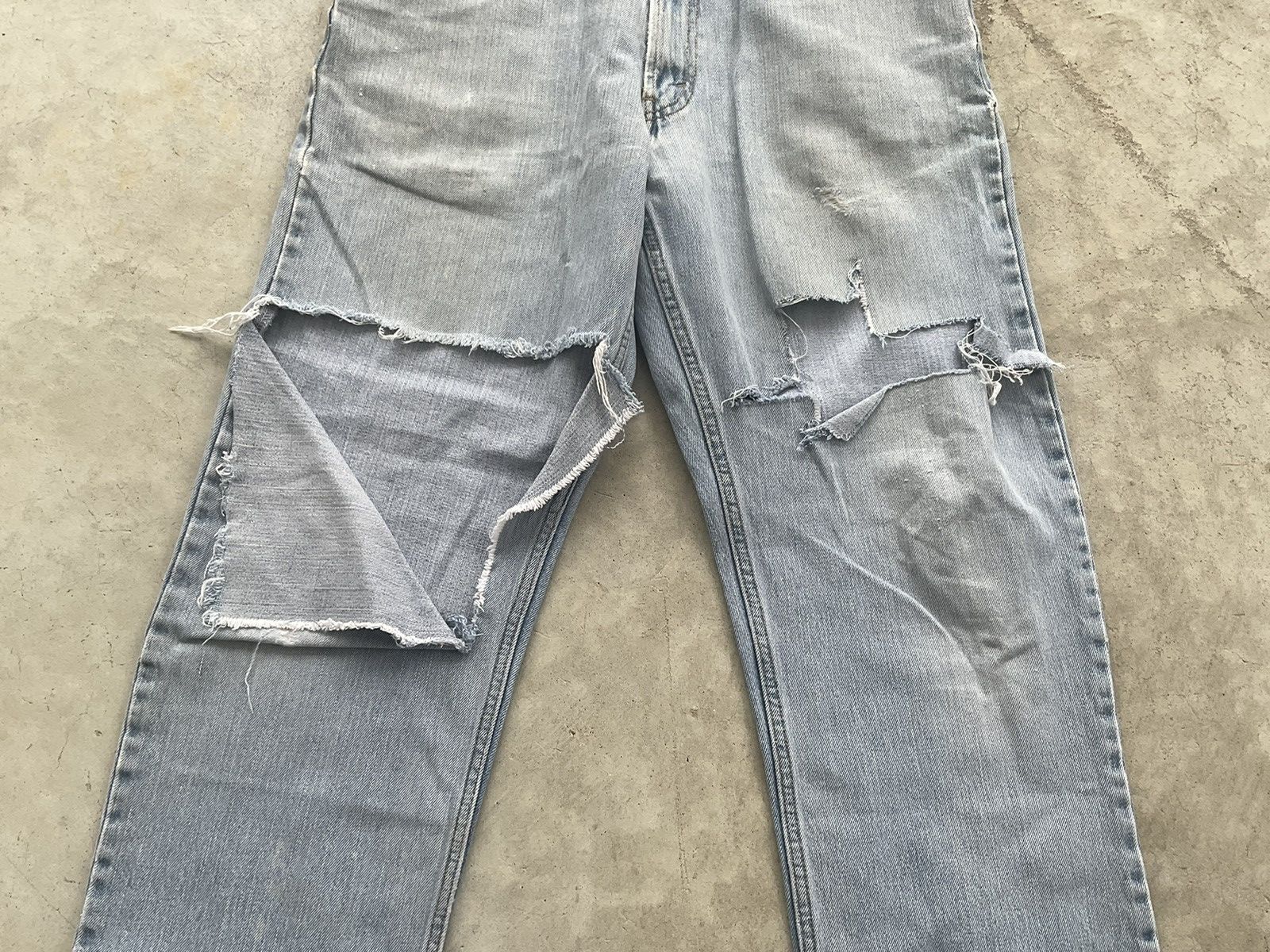 Levi's Vintage Clothing distressed 550 levi’s Size US 34 / EU 50 - 2 Thumbnail