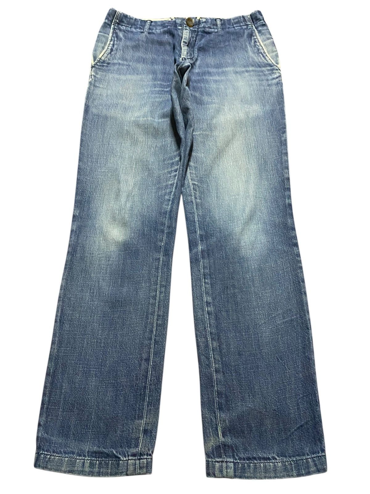 Comme des Garcons Homme Vintage Japanese Brand Comme Ca Men Faded Slim Jeans Size US 30 / EU 46 - 1 Thumbnail