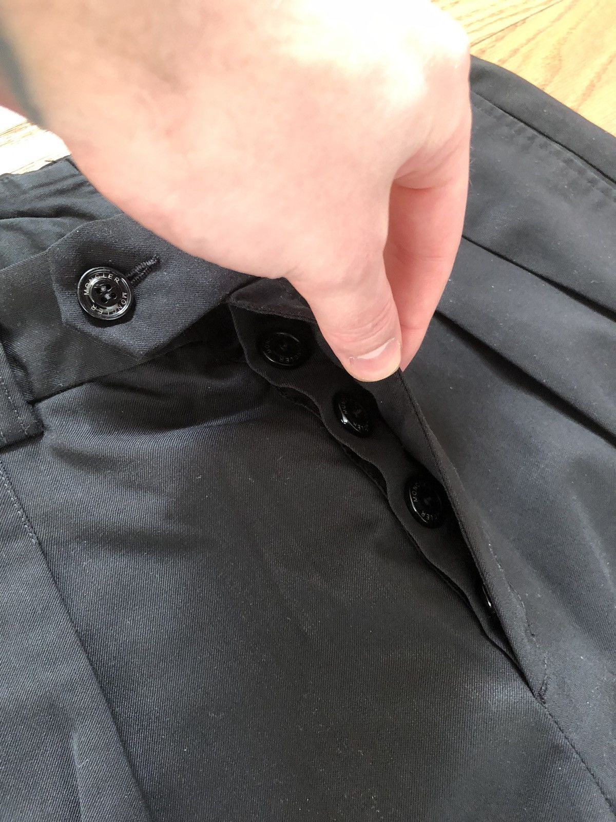 Moncler Moncler Black Trousers Size US 30 / EU 46 - 6 Thumbnail