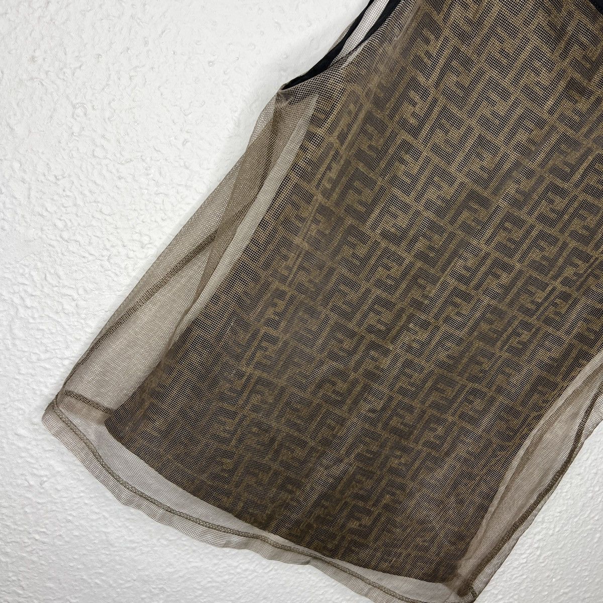 Fendi Fendi Roma Top Zucca Monogram Brown Black Size S / US 4 / IT 40 - 3 Thumbnail