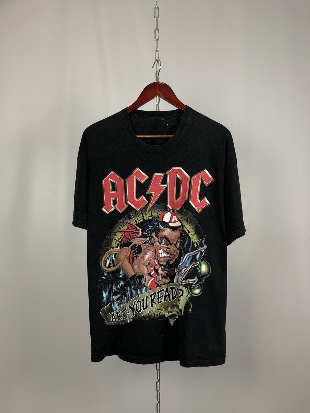 AC/DC Ac/dc ac dc T-shirts rock band tee Size US XL / EU 56 / 4 - 1 Thumbnail