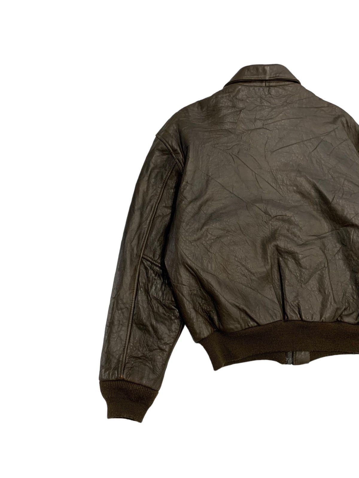 Avirex 🔥AVIREX A-2 FLYERS LEATHER JACKETS Size US XS / EU 42 / 0 - 11 Thumbnail