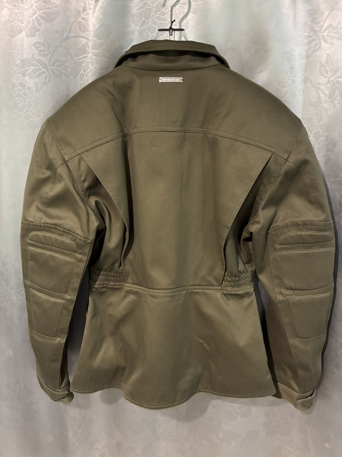 Spring 2025 Mugler Cargo Jacket in Green, Women's — image 5 of 6