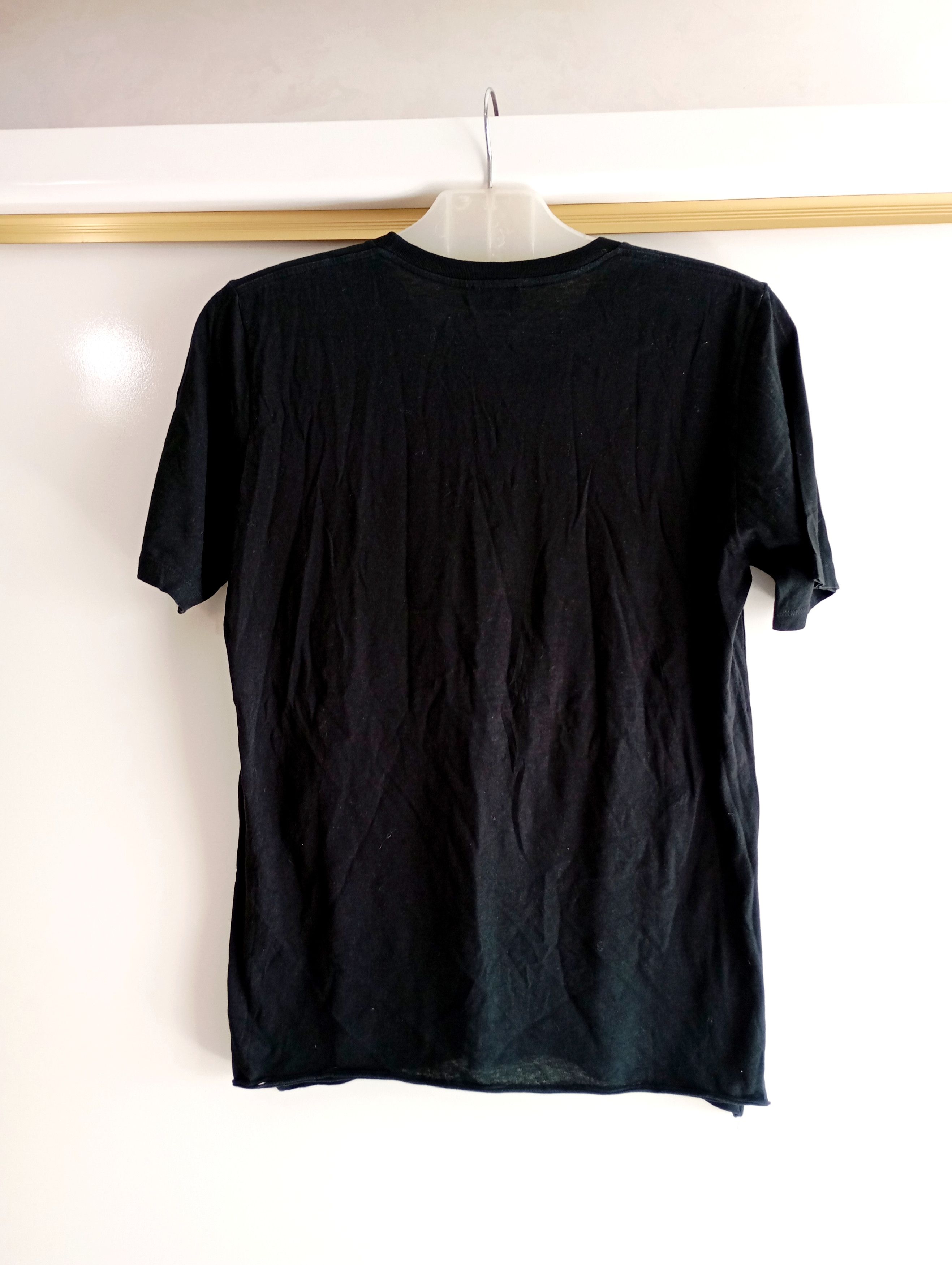 Saint Laurent Paris Saint Laurent Paris Signature Logo Black Tshirt Size US XS / EU 42 / 0 - 11 Thumbnail