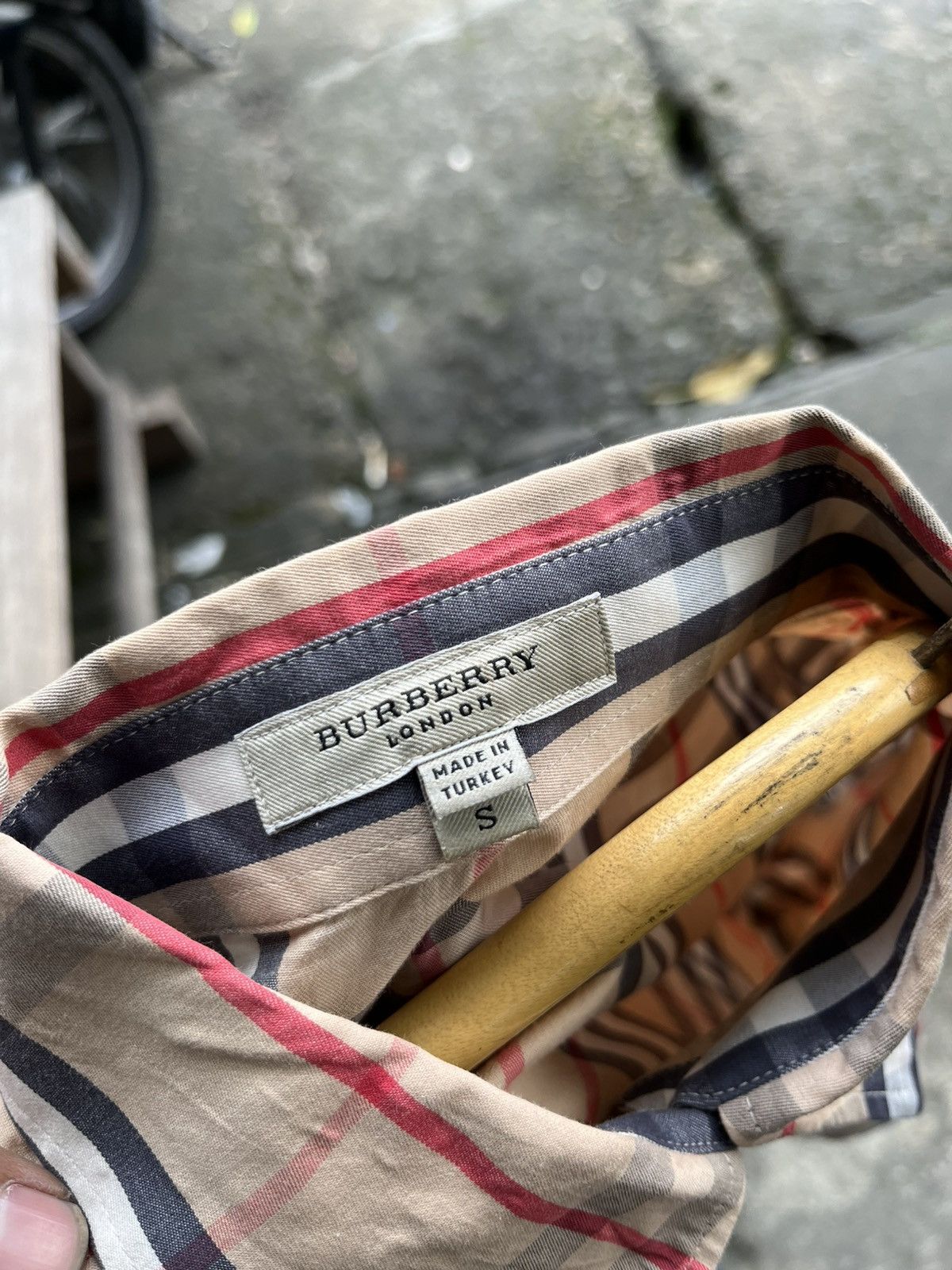 Burberry berberry nova check button shirt Size S / US 4 / IT 40 - 6 Thumbnail