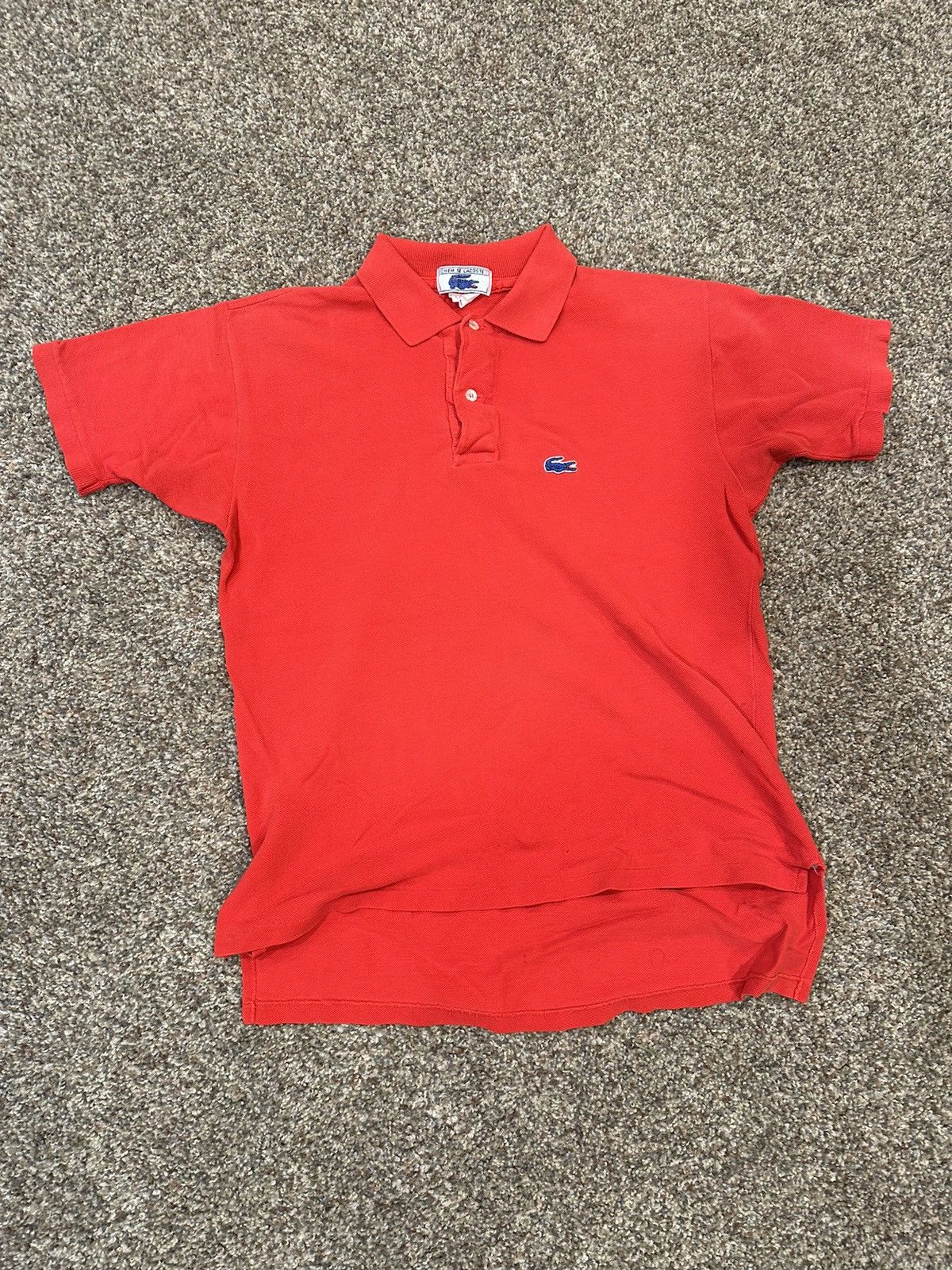 image of Blue Lacoste Women’S Polo in Red, Women's (Size Small)