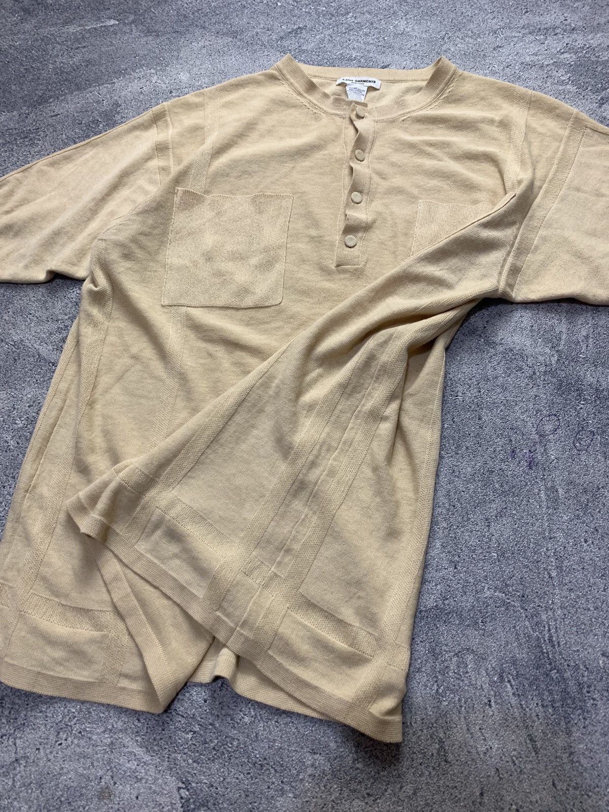 Engineered Garments 🐍 SOLD 🐍A Blue Garment Newyork Short Sleeve Knit Size US L / EU 52-54 / 3 - 4 Thumbnail