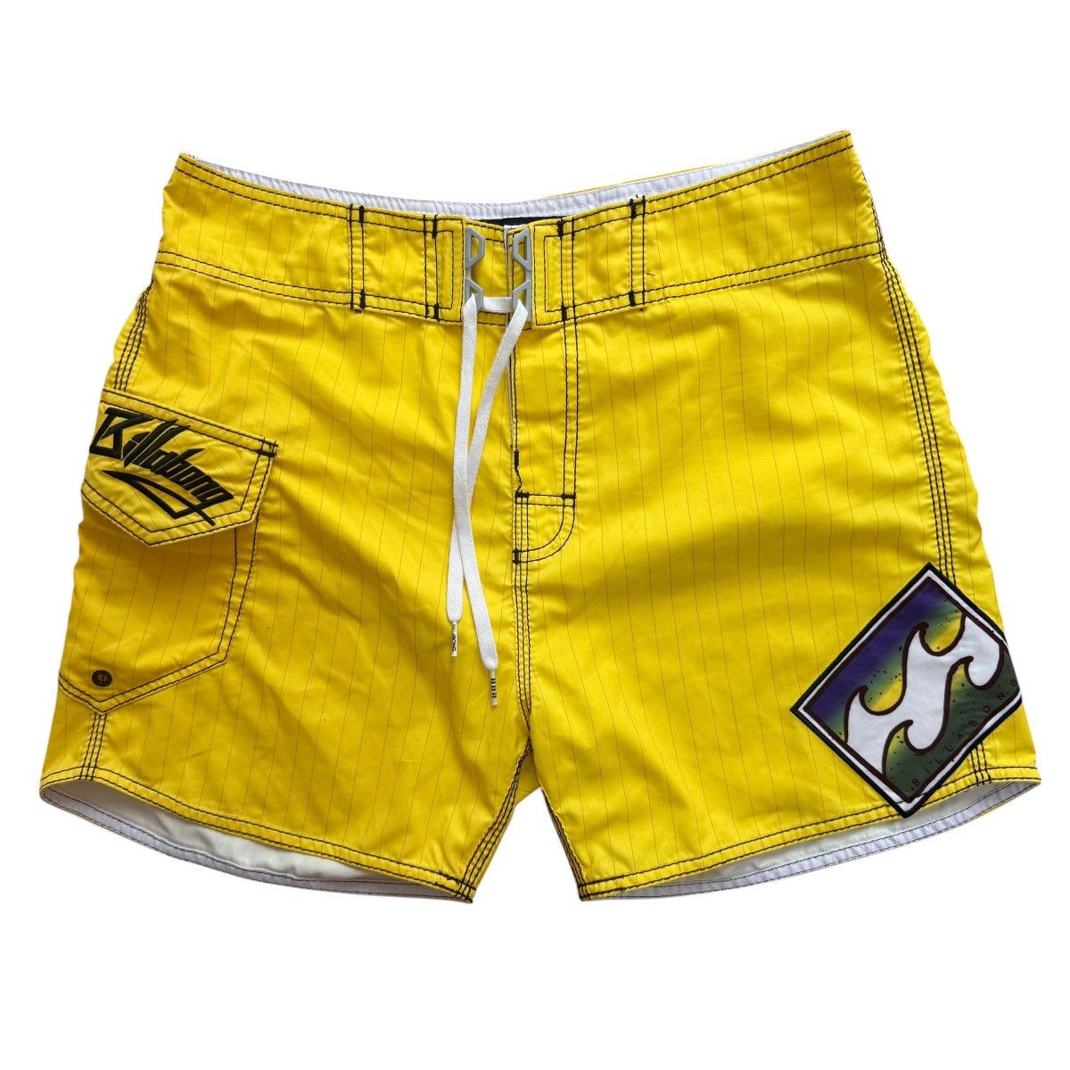 Billabong Y2K Billabong Board Shorts Mens Size 31 Rising Sun Vintage Size US 31 - 1 Thumbnail