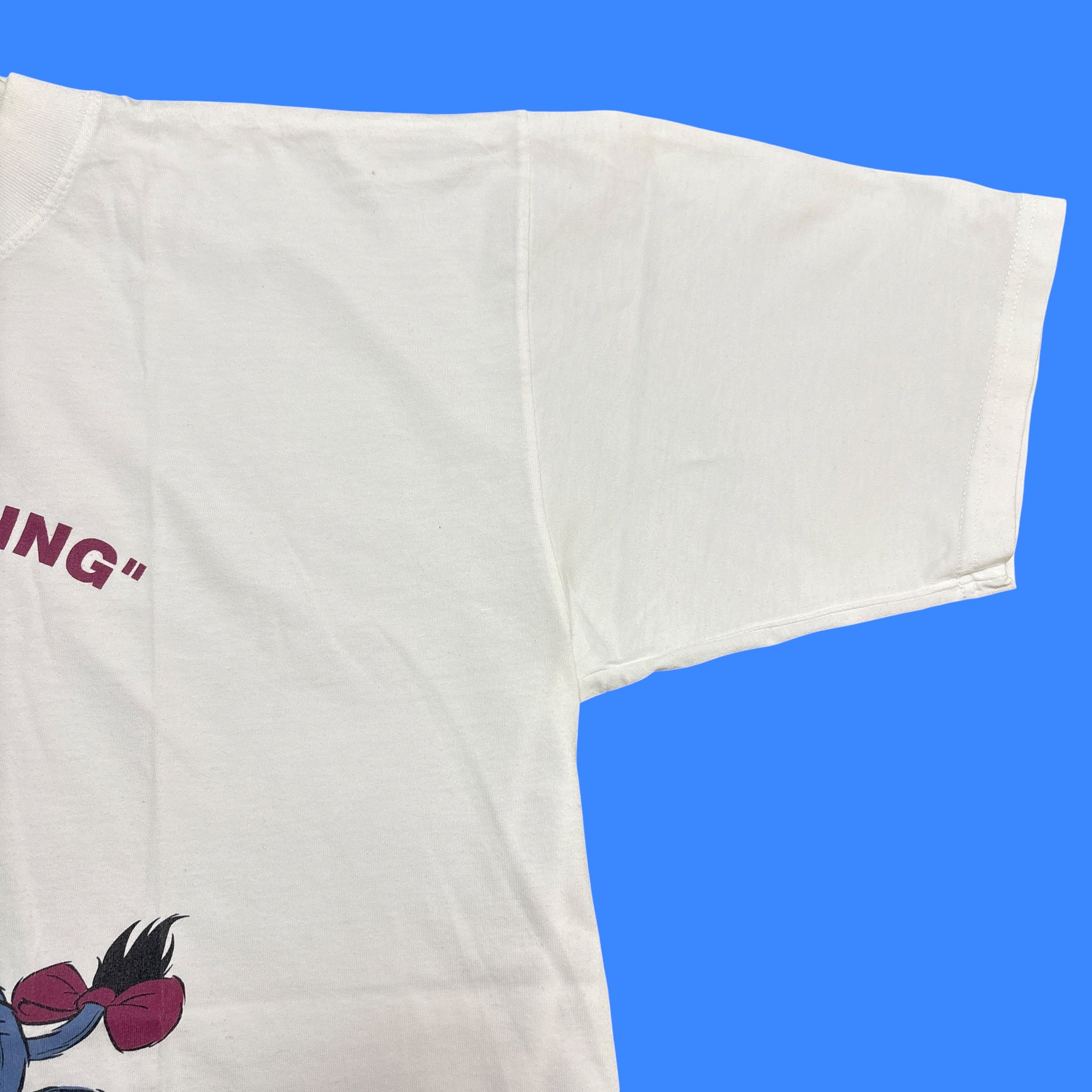 Disney Vintage Eeyore Shirt 90s Humor Funny Cartoon Winnie The Pooh Size US L / EU 52-54 / 3 - 7 Thumbnail