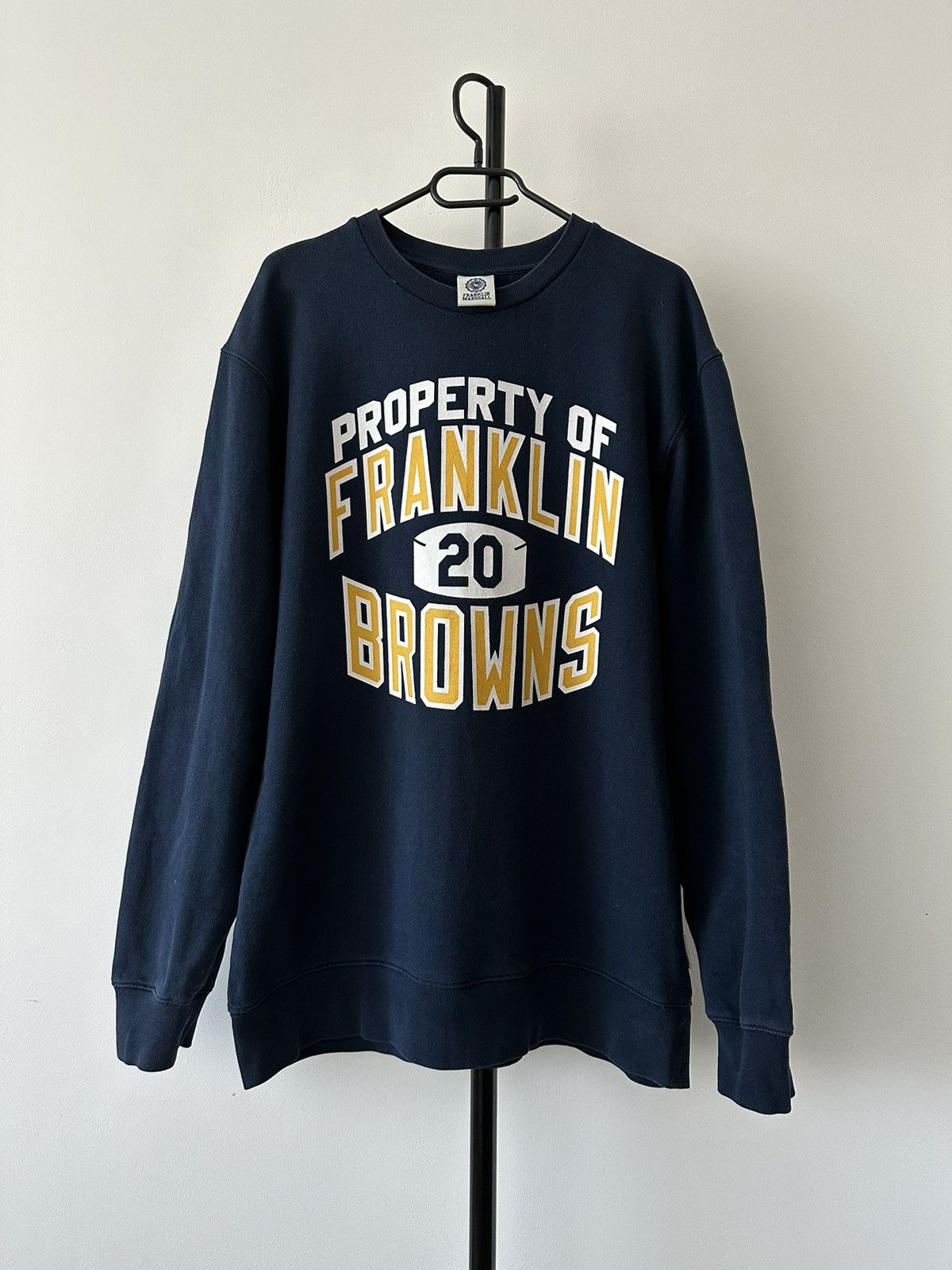 Franklin & Marshall Franklin & Marshall navy sweatshirt crew neck Size US XL / EU 56 / 4 - 7 Thumbnail