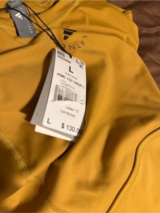 Adidas Desert Dune TrueStrength Yoga Crop Top L Size L / US 10 / IT 46 - 5 Thumbnail
