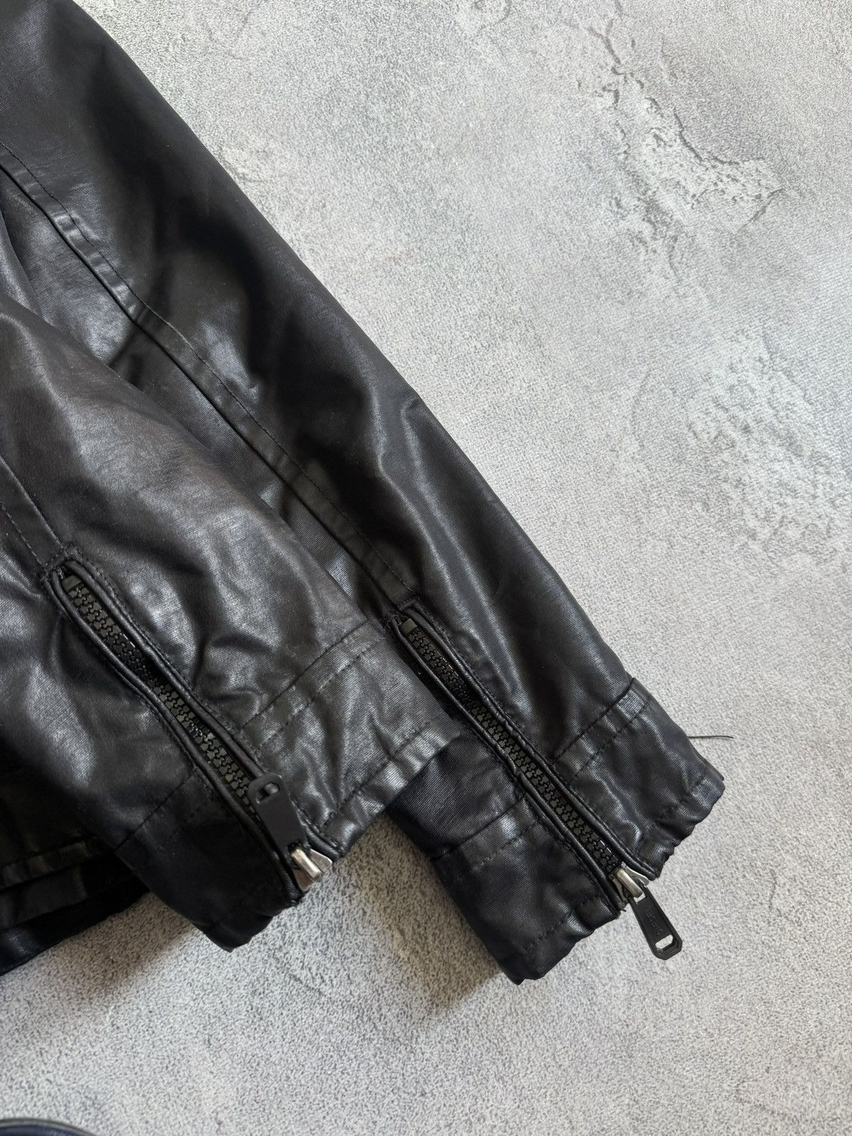 Diesel Diesel L/size wmns black avantgarde jacket Y2K biker LGB Size L / US 10 / IT 46 - 18 Thumbnail