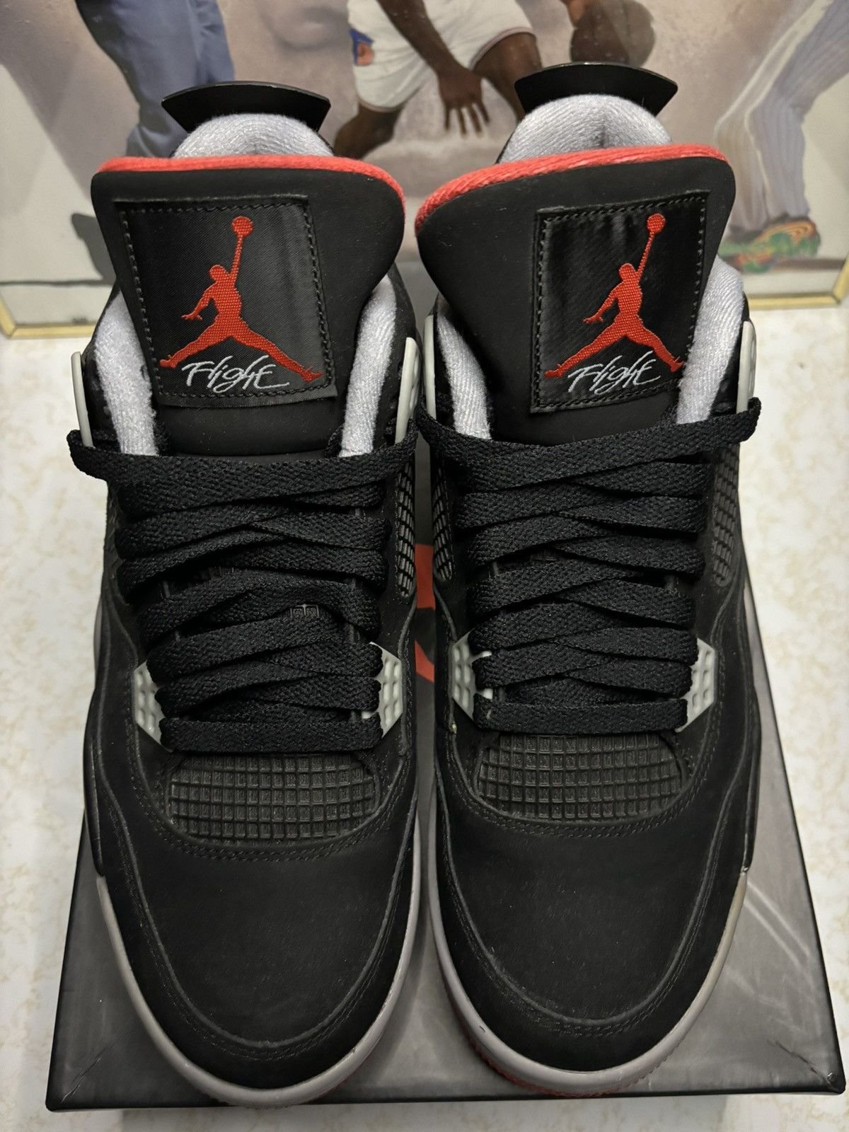 Jordan Brand Jordan Retro 4 ‘Bred’ Size US 10 / EU 43 - 2 Thumbnail