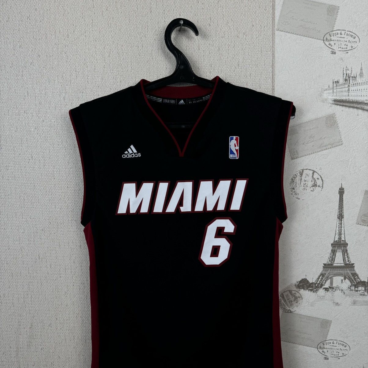 Adidas × NBA LEBRON JAMES #6 MIAMI HEAT ADIDAS SWINGMAN JERSEY NBA XS Size US XS / EU 42 / 0 - 7 Thumbnail