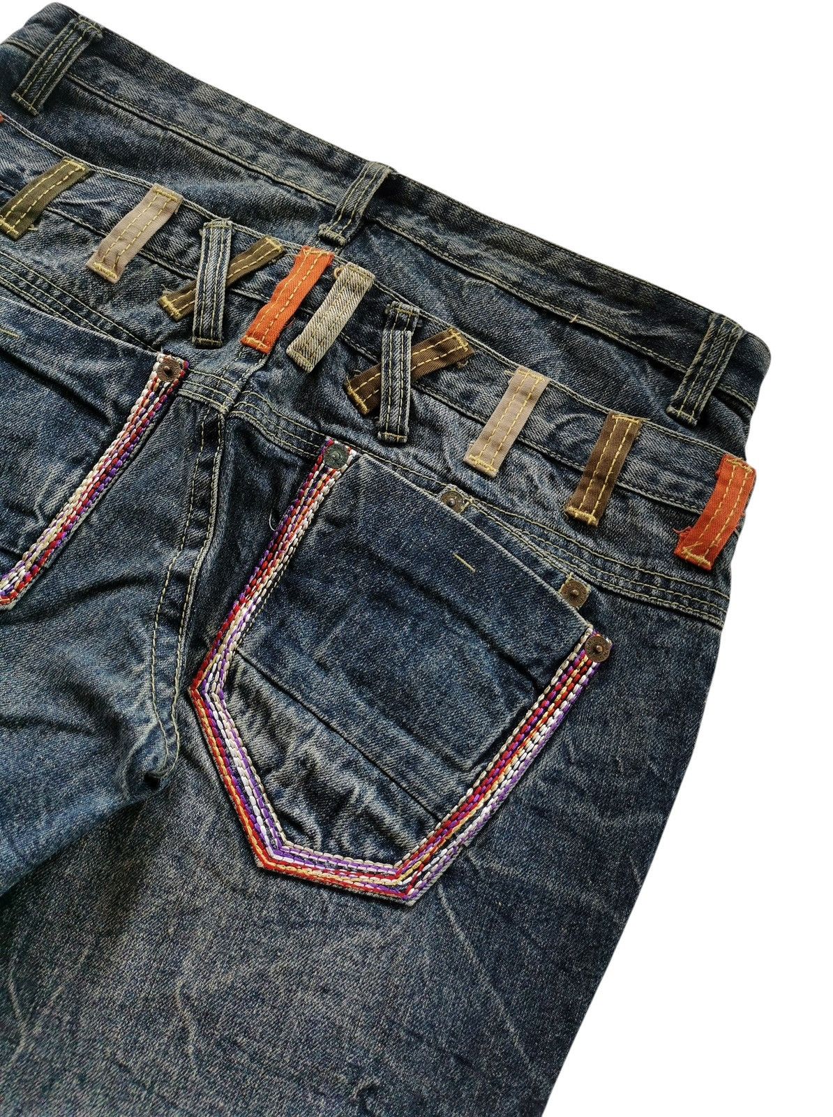 Le Grande Bleu (L.G.B.) Double waisted jeans Size US 34 / EU 50 - 2 Thumbnail
