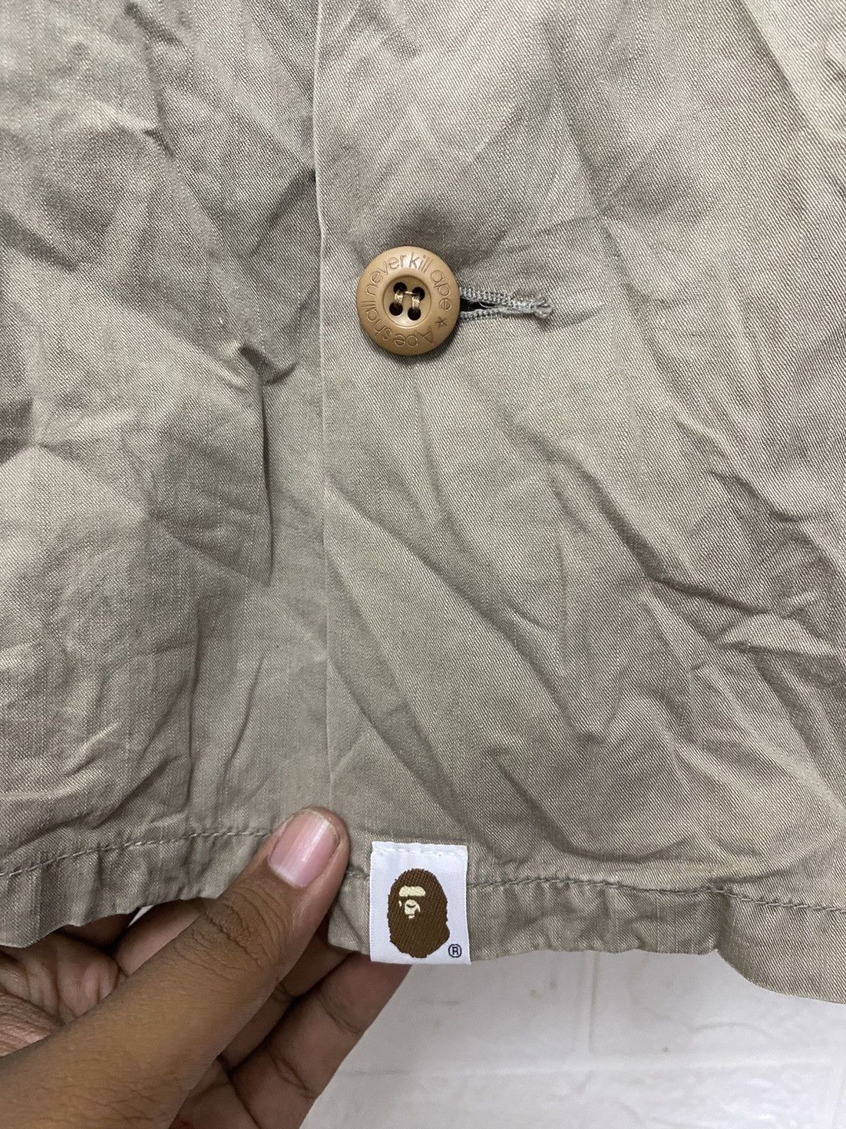 Bape VINTAGE A.S.N.K.A Patch Military Size US M / EU 48-50 / 2 - 3 Thumbnail