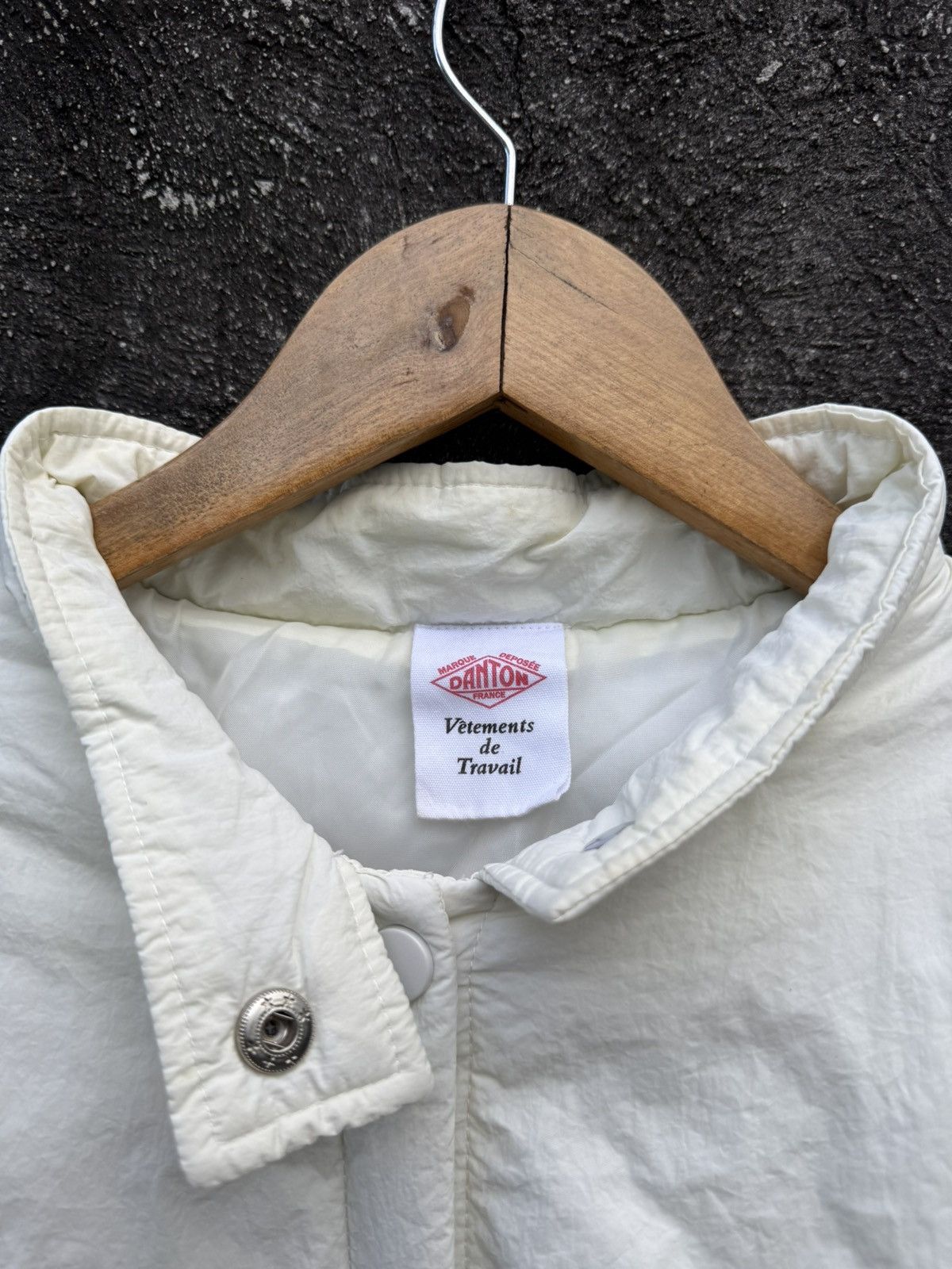 Danton Danton White Light Puffer Bomber Jacket Size US L / EU 52-54 / 3 - 5 Thumbnail