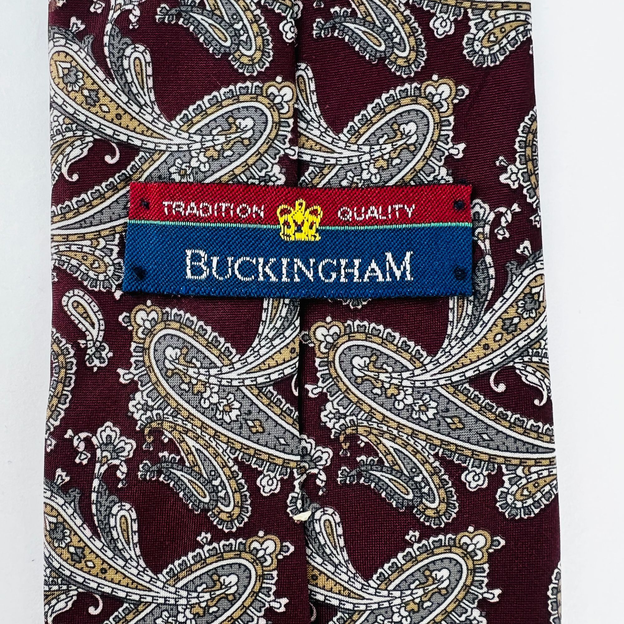 Other Buckingham Paisley Necktie Tie Size ONE SIZE - 4 Thumbnail
