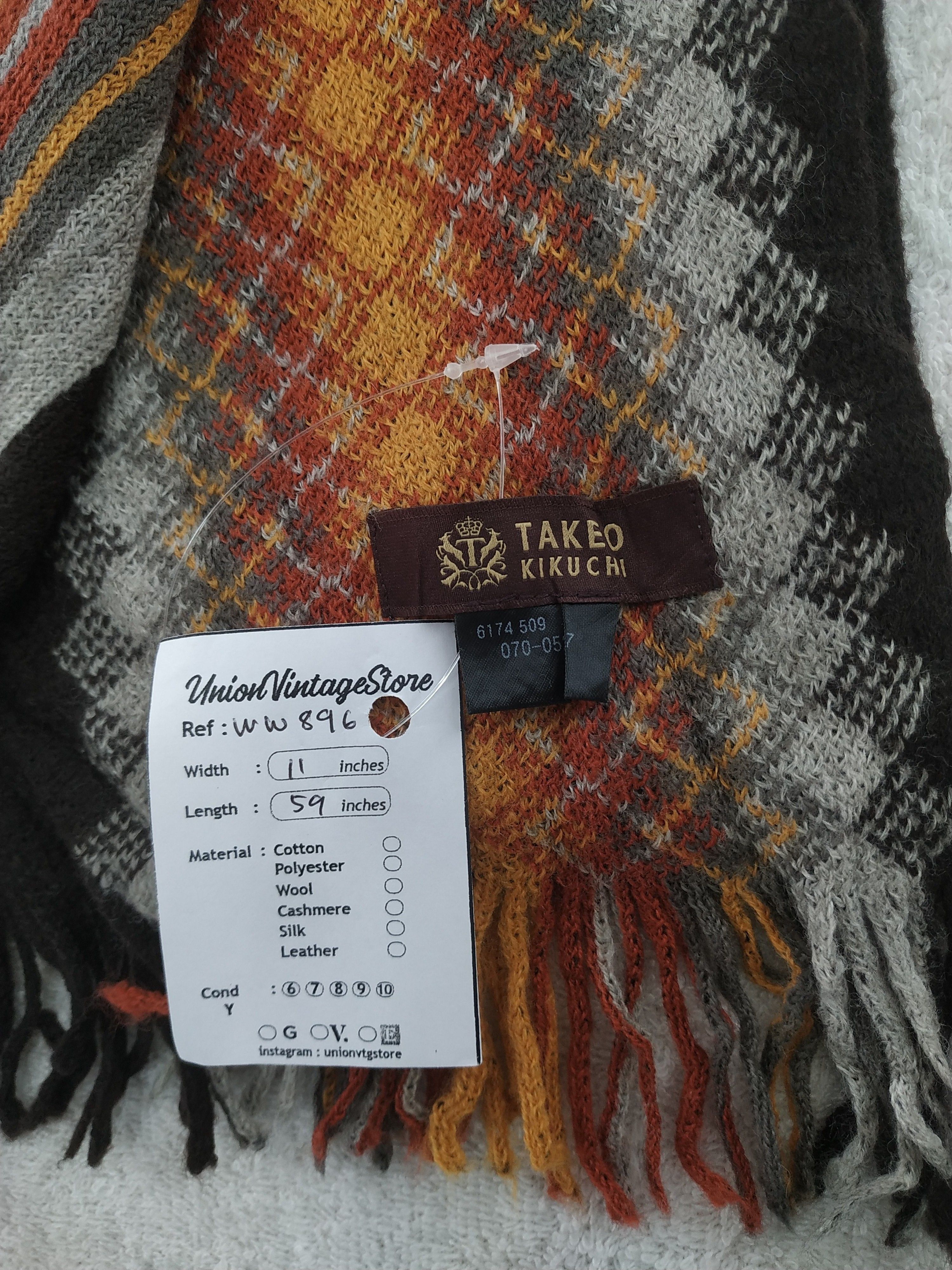 Takeo Kikuchi Takeo Kikuchi Scarf / Muffler / Neckwear - WW896 Size ONE SIZE - 4 Thumbnail