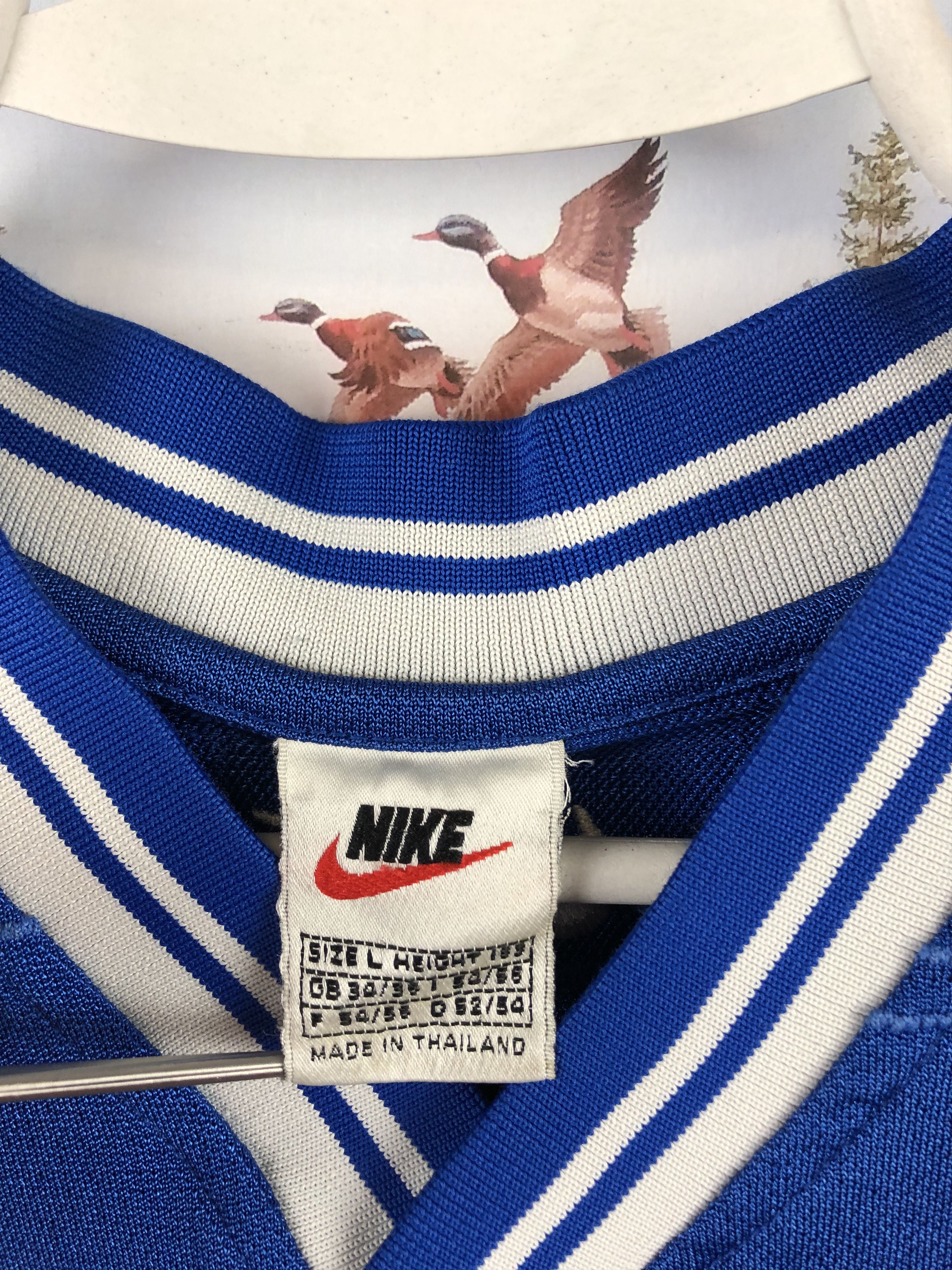 Nike Vintage Rangers Football Template Shirt Soccer Jersey Rare Size US L / EU 52-54 / 3 - 6 Thumbnail