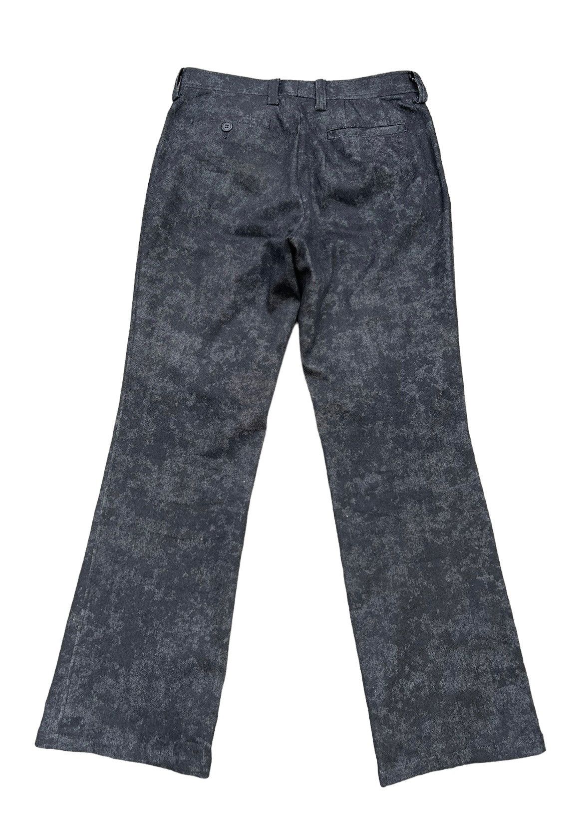 Tornado Mart Vintage Tornado Mart Black Camo Stretchable Flare Jeans Size US 31 - 2 Thumbnail