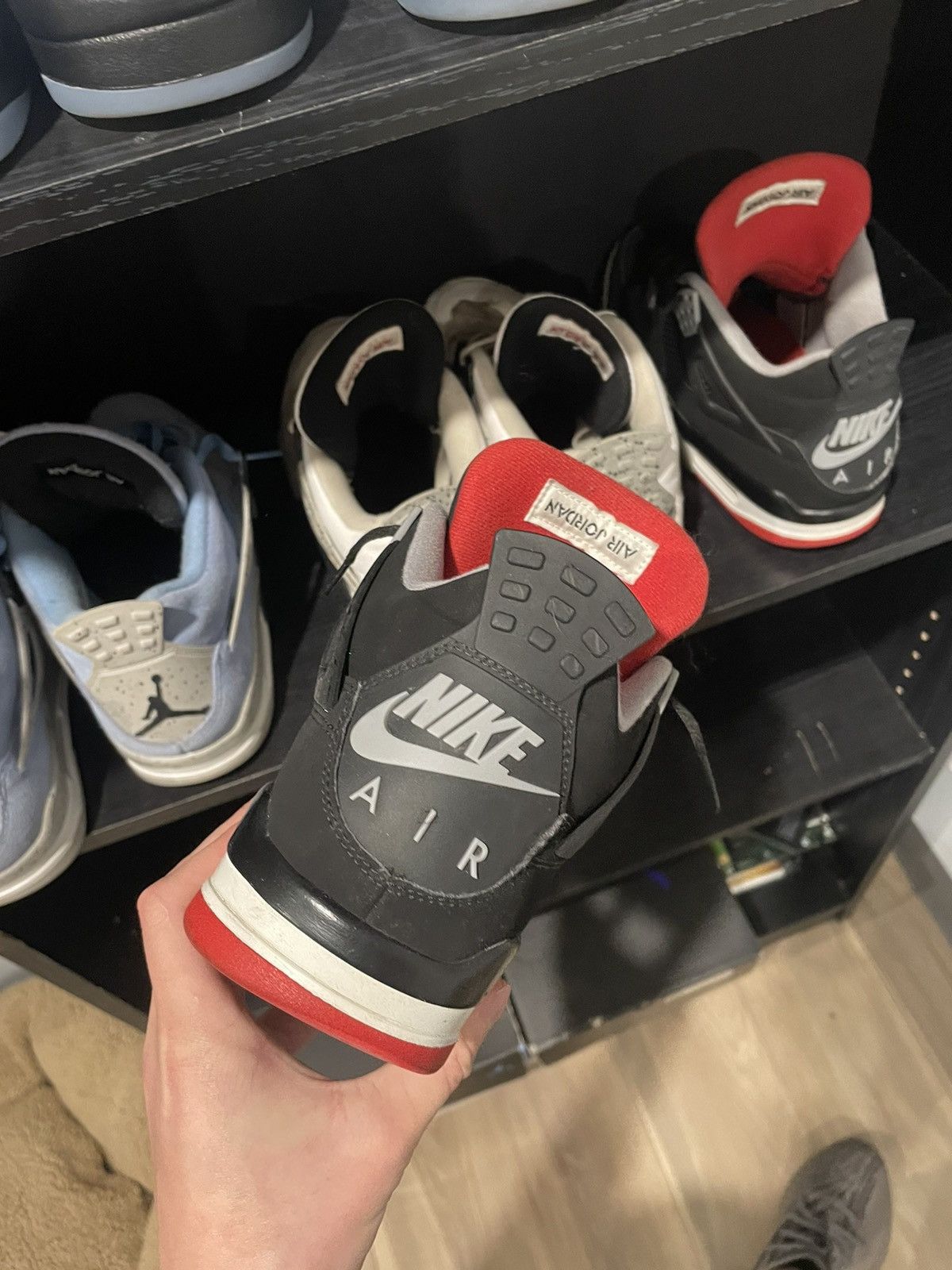 Jordan Brand Jordan 4 bred size 9 with box Size US 9 / EU 42 - 7 Thumbnail
