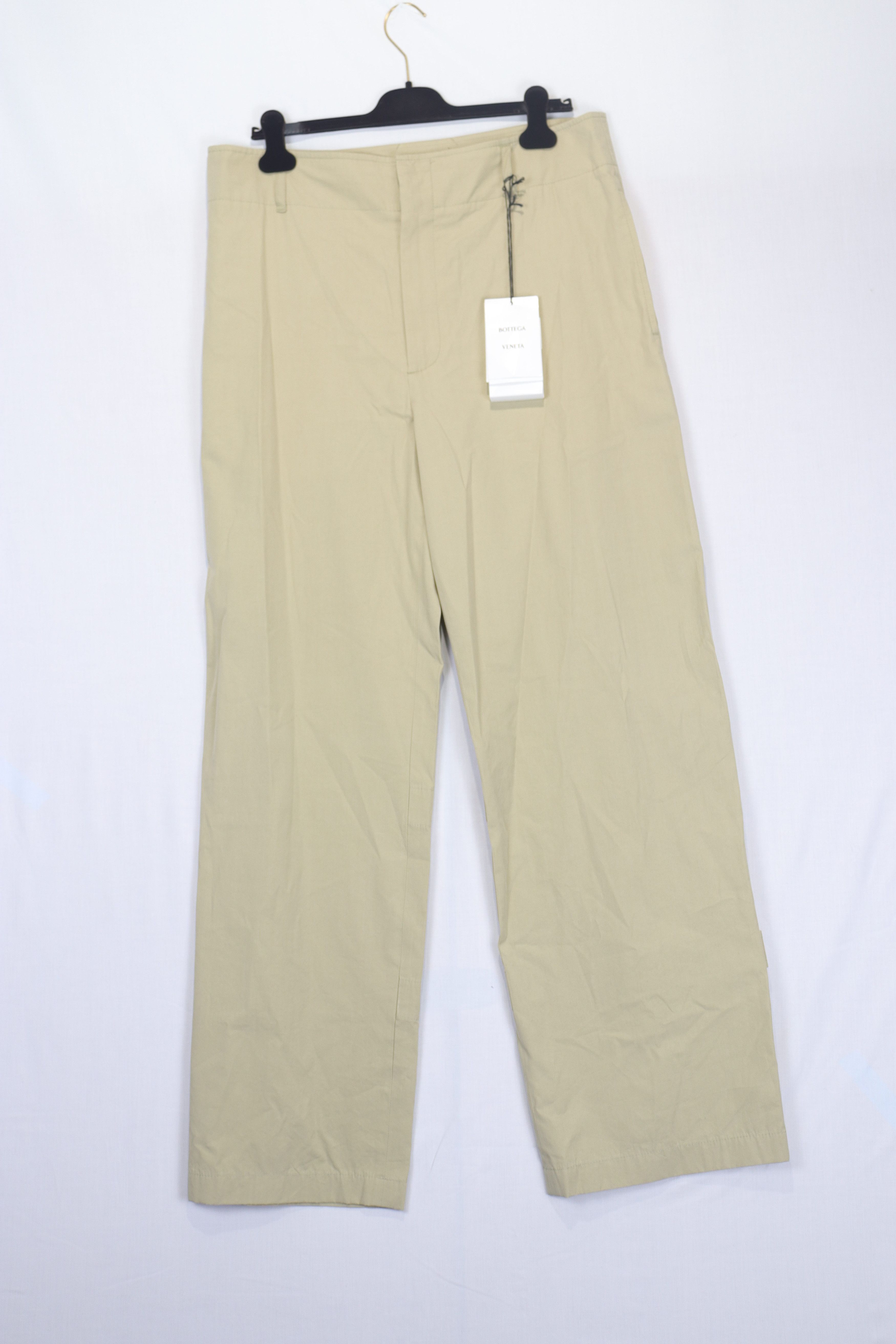 Bottega Veneta o1rshd11223 Adjust Back Stretch Pant in Beige / Travertine Size US 36 / EU 52 - 4 Thumbnail