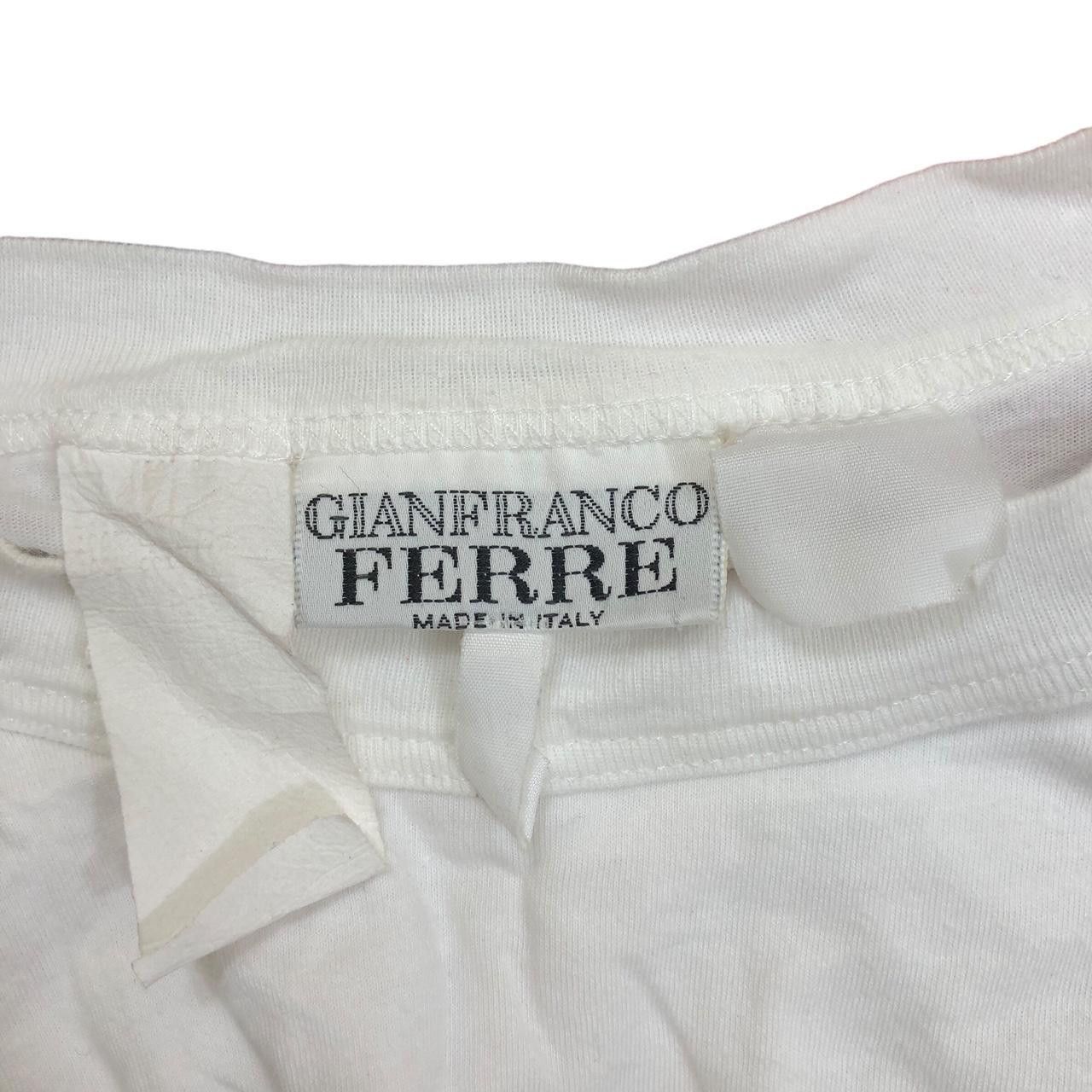 Gianfranco Ferre Vintage GIANFRANCO FERRE Baroque Lion Italy Tee Shirt Size L / US 10 / IT 46 - 5 Thumbnail