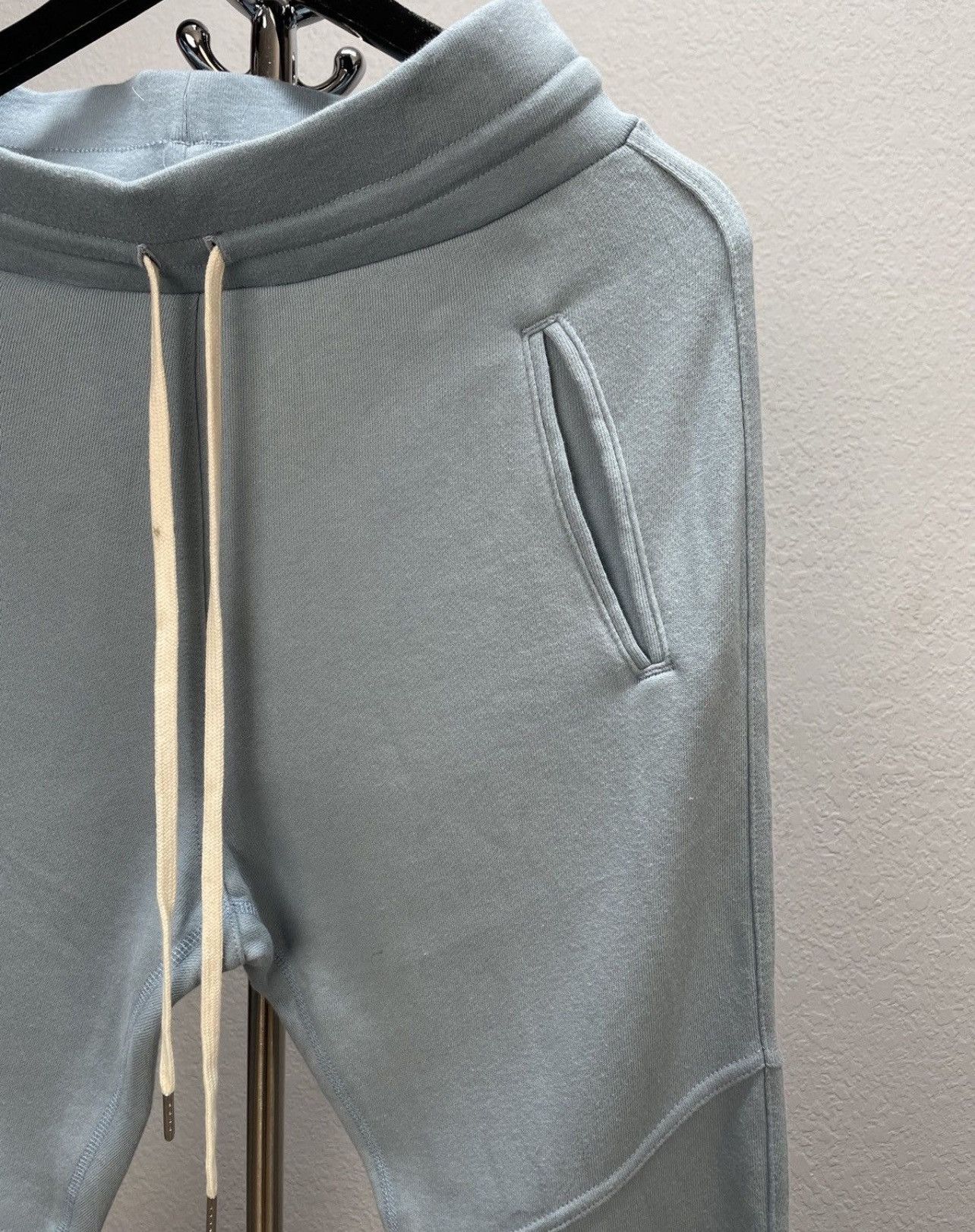 John Varvatos John Elliott Escobar Sweatpants - Glacier Blue Size US 30 / EU 46 - 8 Thumbnail