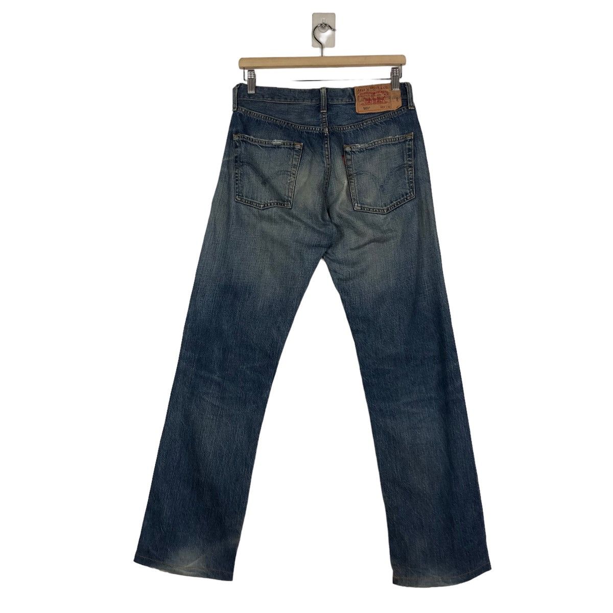 Levi's 🔥Vintage Levi’s 501 Butterfly Button Denim Jeans Size US 28 / EU 44 - 8 Thumbnail