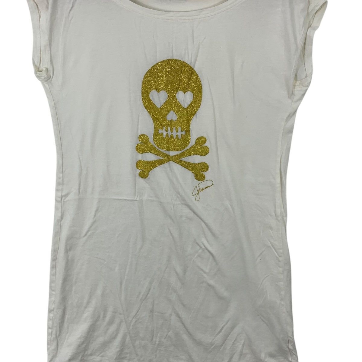 Uniqlo UNIQLO SKULL BONES Love Artwork Illustration Tee Shirt Size L / US 10 / IT 46 - 3 Thumbnail