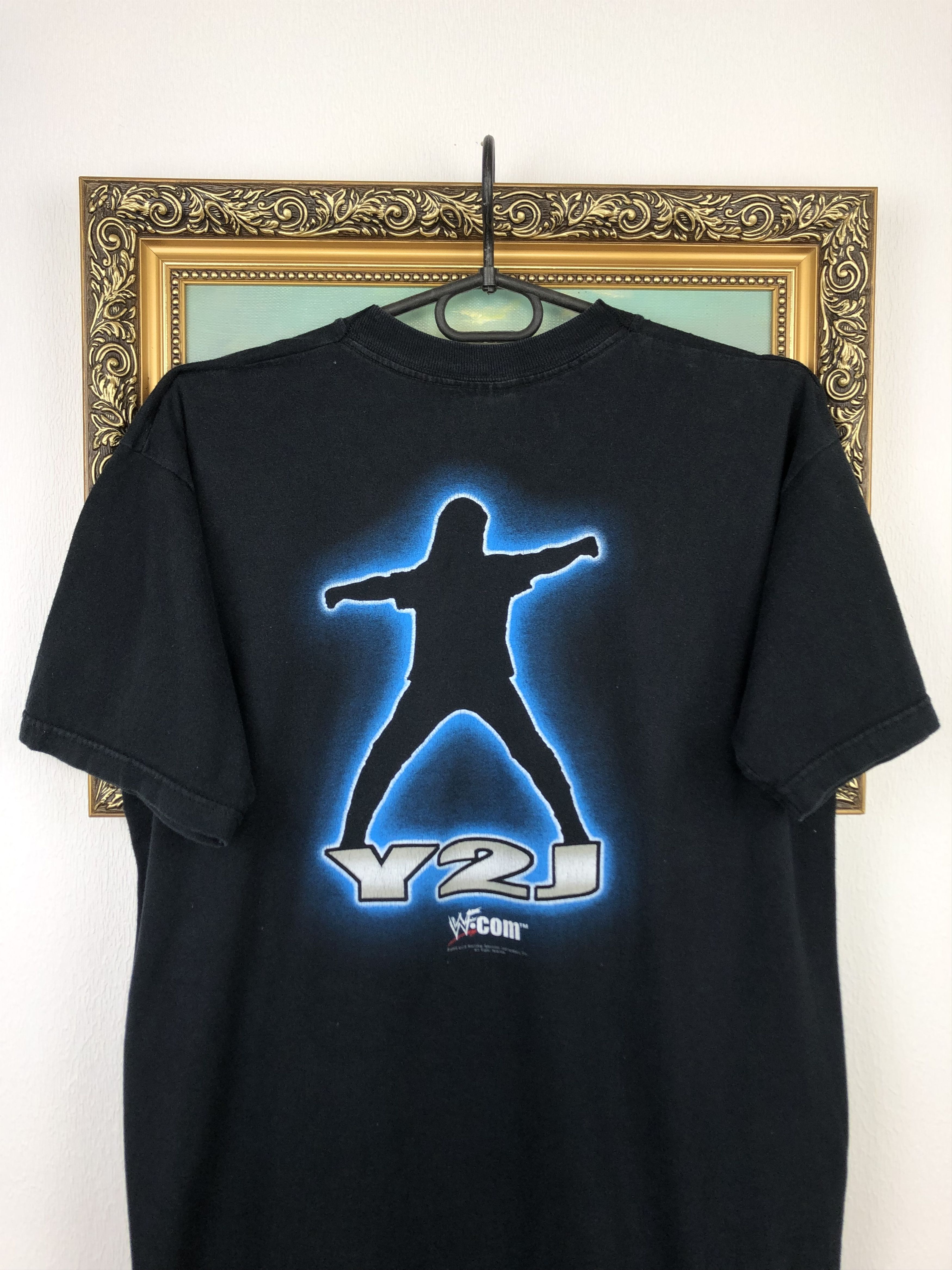 Vintage × WWE Vintage WWE Chris Jericho SHUT THE HELL UP Y2J Shirt Tee Size US M / EU 48-50 / 2 - 11 Thumbnail
