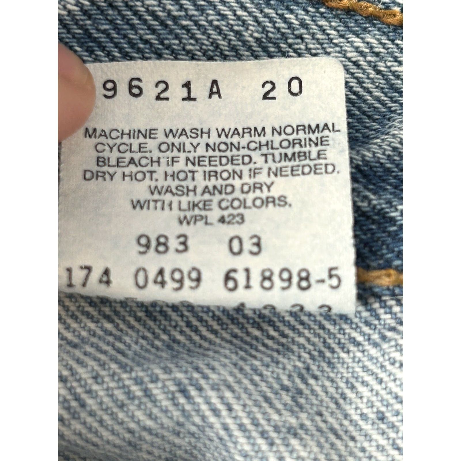 Levi's Levis 550 Relaxed Fit Tapered Leg Womens Medium Wash Blue Denim Jeans sz 24W Size 42" / US 20 - 7 Thumbnail