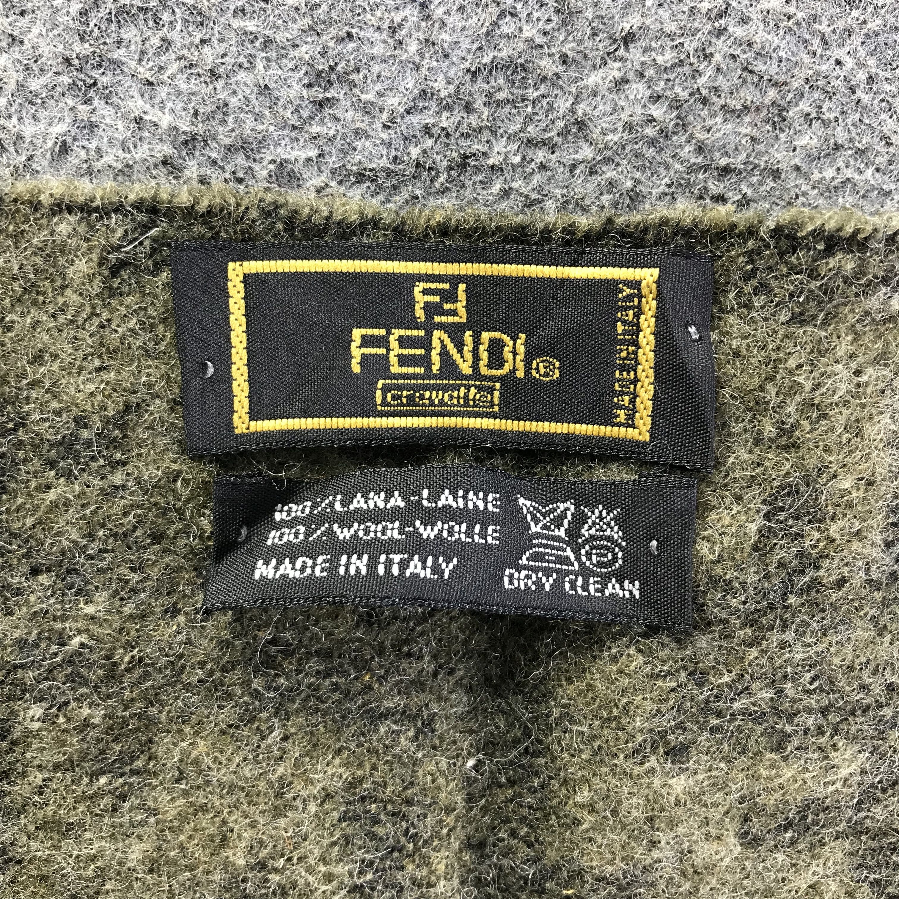 Fendi Fendi Scarf / Muffler / Neckwear SS1468 Size ONE SIZE - 5 Thumbnail
