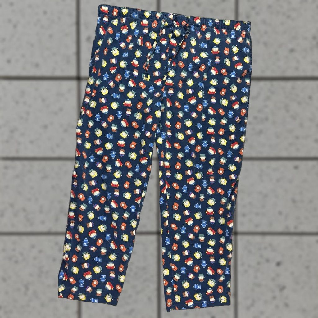 Vintage VINTAGE South Park Pajama Pants Men XL Blue 2002 Comedy Central 40-42 Regular Size N/A Size US 36 / EU 52 - 1 Thumbnail