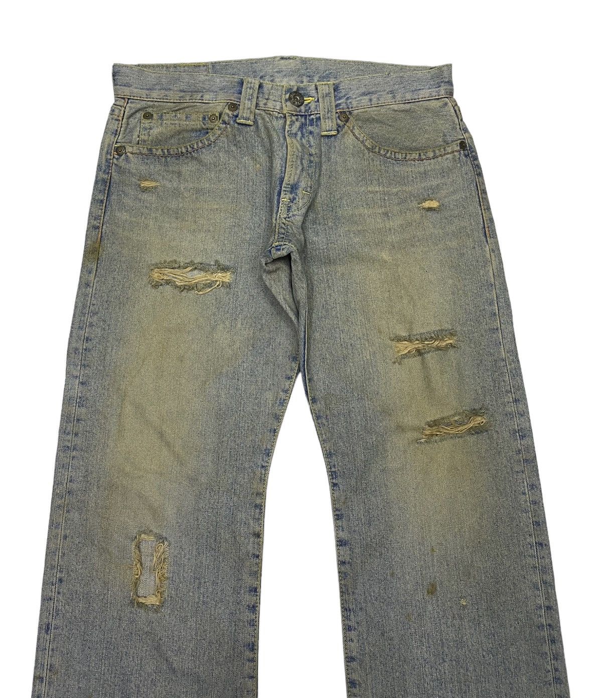 If Six Was Nine BAGGY JEANS DISTRESS MADE COCOLULU RUSTY BAGGY DENIM Size US 34 / EU 50 - 5 Thumbnail