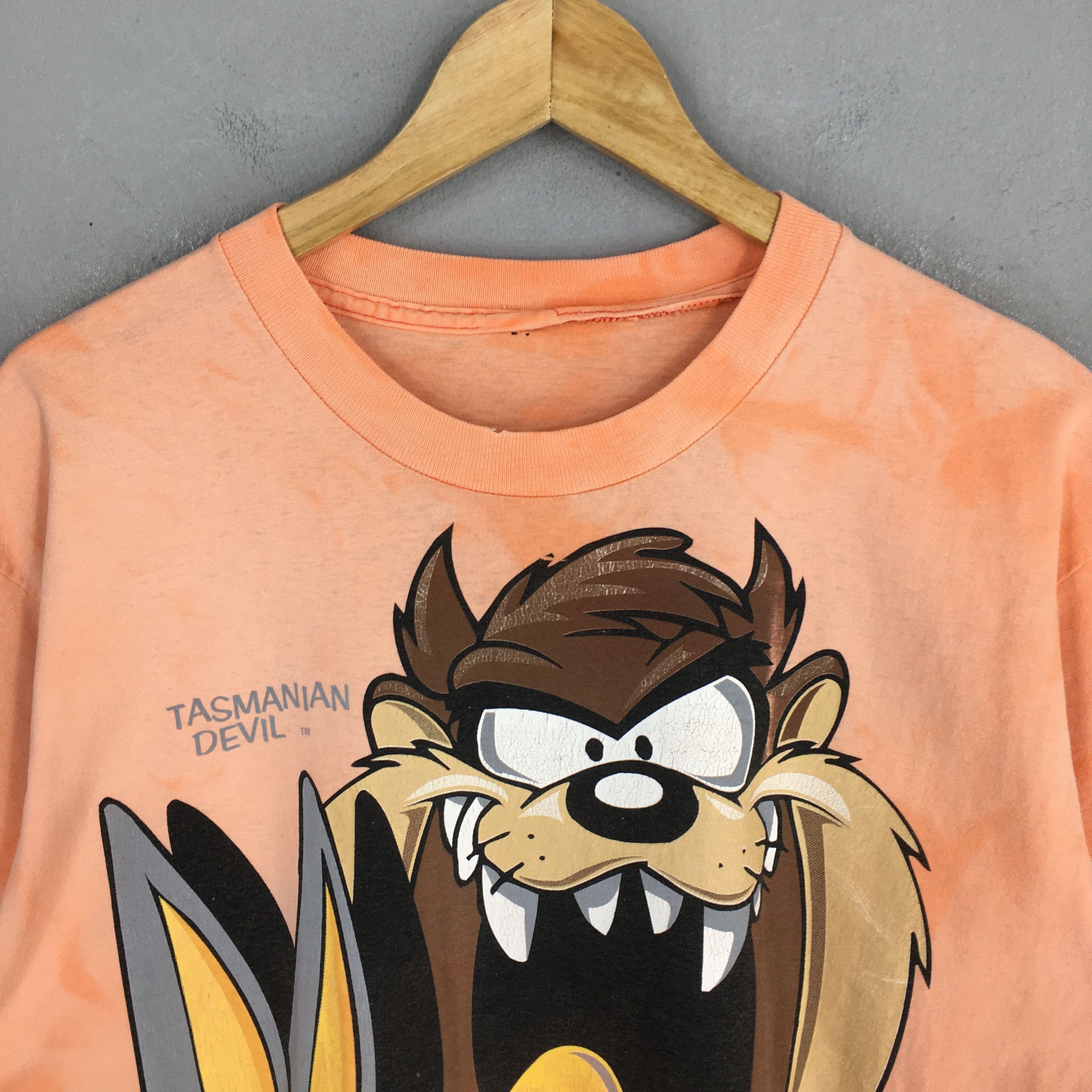 Disney Vintage Looney Tunes Tasmanian Devil Bugs Bunny Tee Size US M / EU 48-50 / 2 - 2 Thumbnail