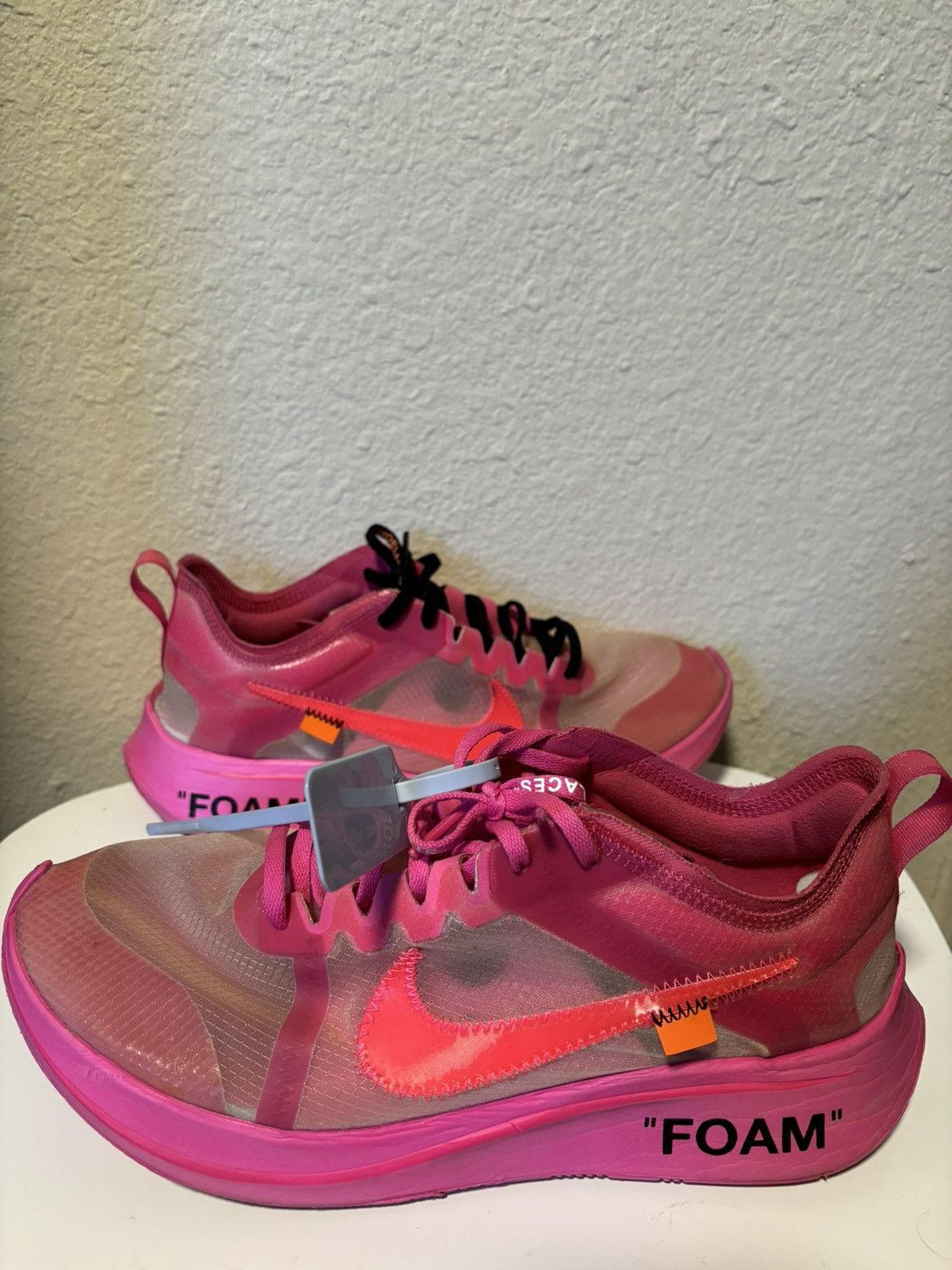 image of Nike Zoom Fly “Tulip Pink” Shoes, Men's (Size 10)