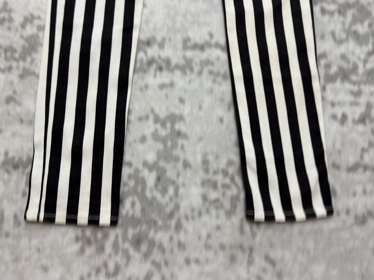 Japanese Brand GLAM ROCK BY ZIDDY Striped Low Rise Super Skinny Pants Size 28" / US 6 / IT 42 - 12 Thumbnail