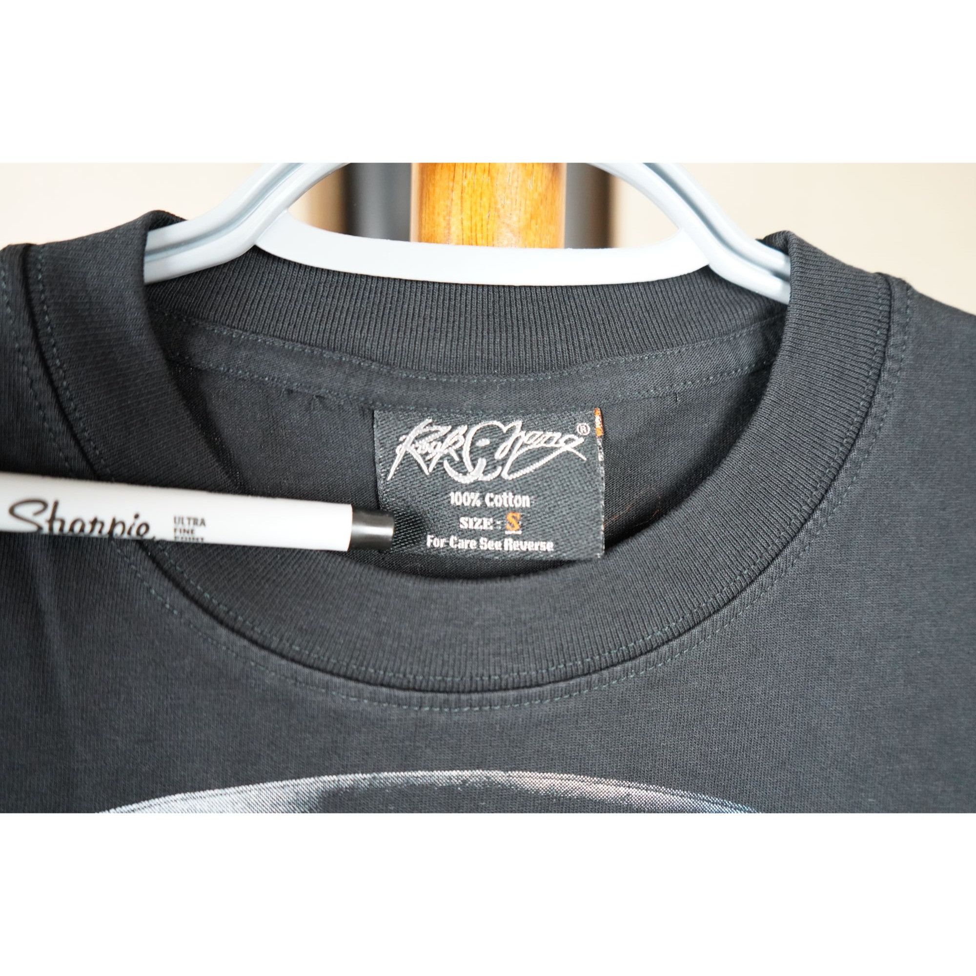 Rap Tees Tupac Tshirt Black Double-Sided Men's S Boxy Fit #458 Size US S / EU 44-46 / 1 - 4 Thumbnail