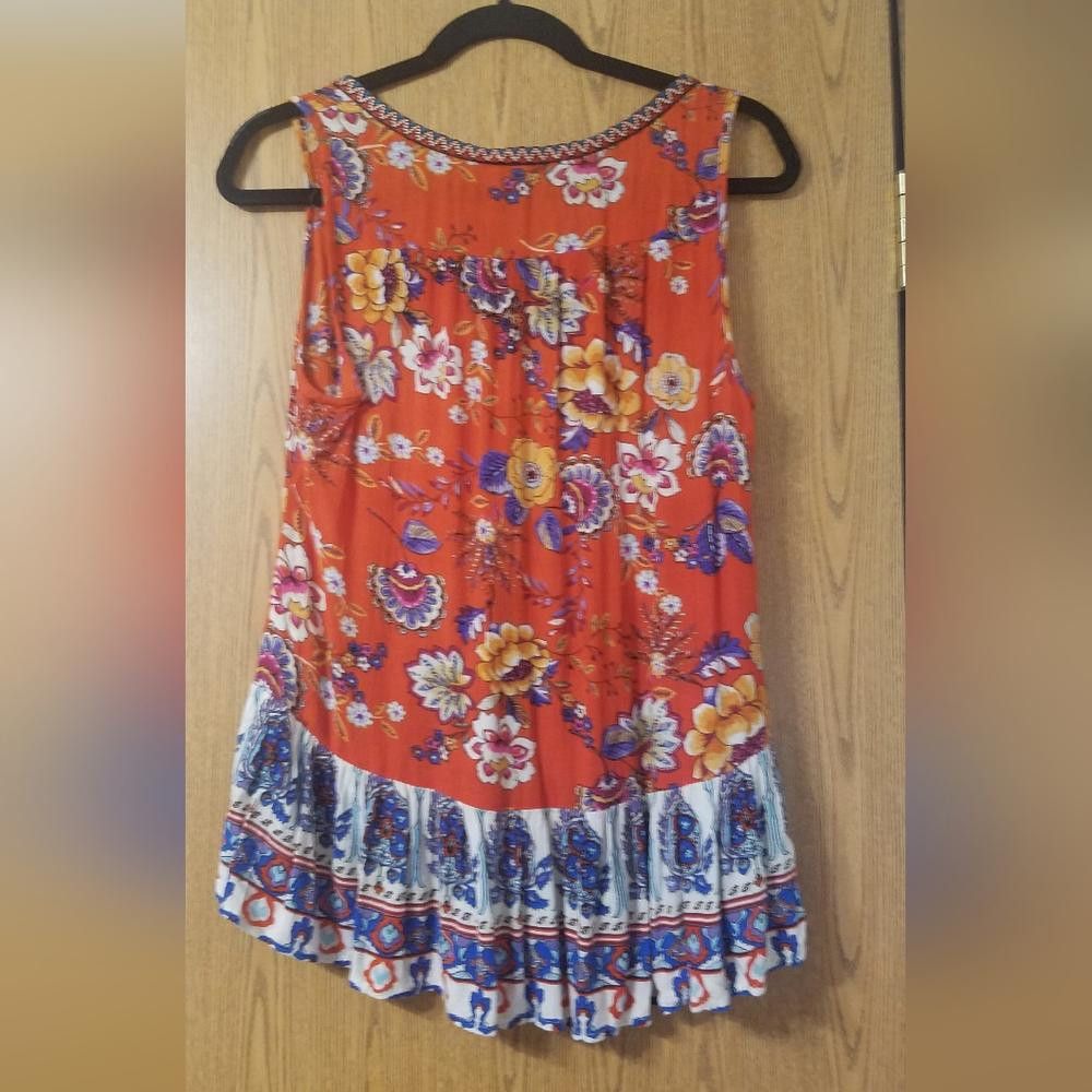 Designer Patrons of Peace Blouse Size Medium Size M / US 6-8 / IT 42-44 - 2 Thumbnail