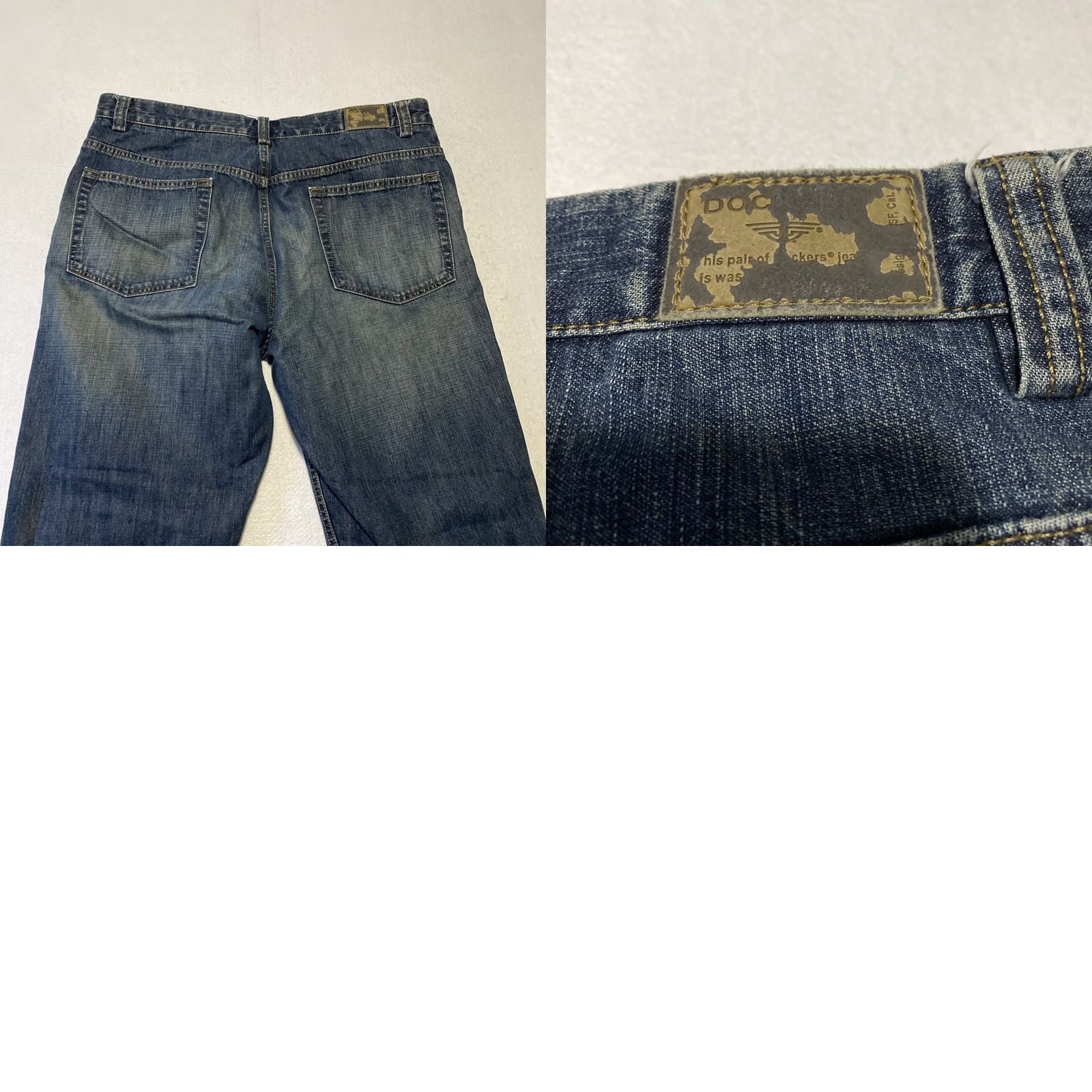 Dockers DOCKERS Jeans Men’s 34X32 Blue Athletic Slim Denim 5-Pocket Zipper fly Regular Stretch Boots? Size US 34 / EU 50 - 8 Thumbnail