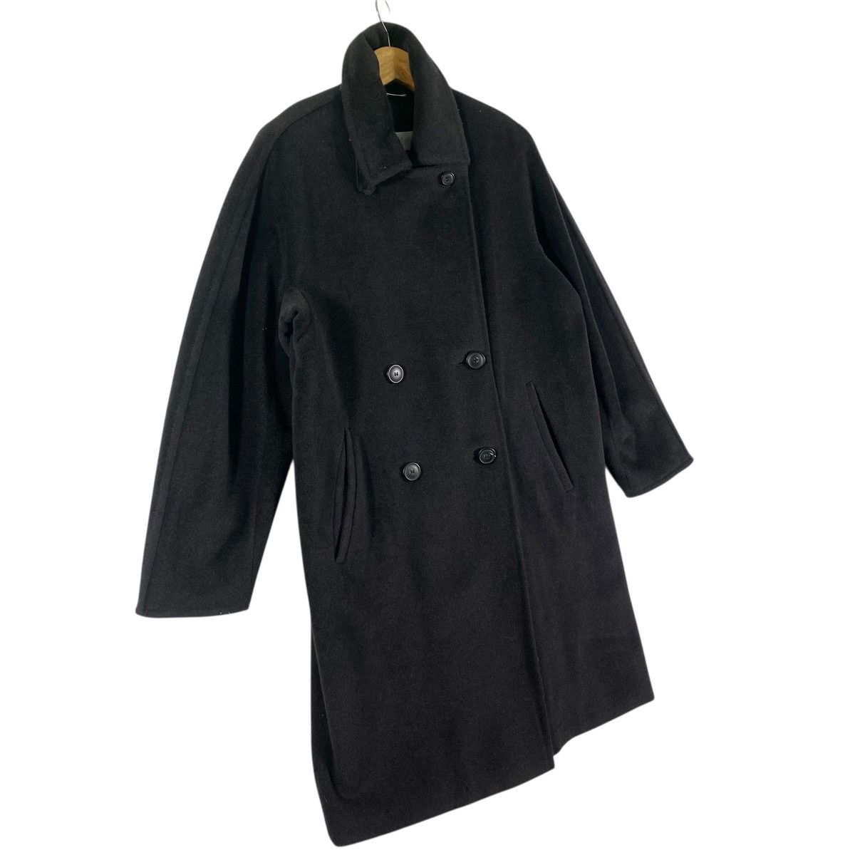 Max Mara Vintage Max Mara Double Breasted Wool Long Jacket Size Usa 2 Size XS / US 0-2 / IT 36-38 - 3 Thumbnail