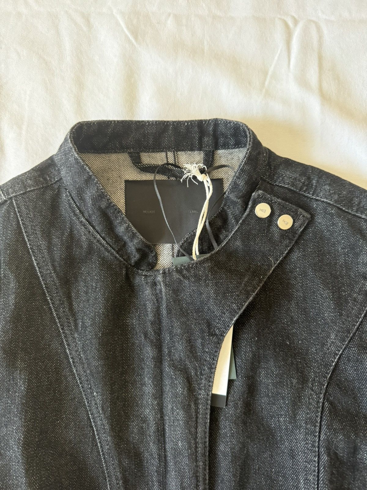 Heliot Emil EXSICCATE DENIM JACKET Heliot Emil Size L / US 10 / IT 46 - 3 Thumbnail