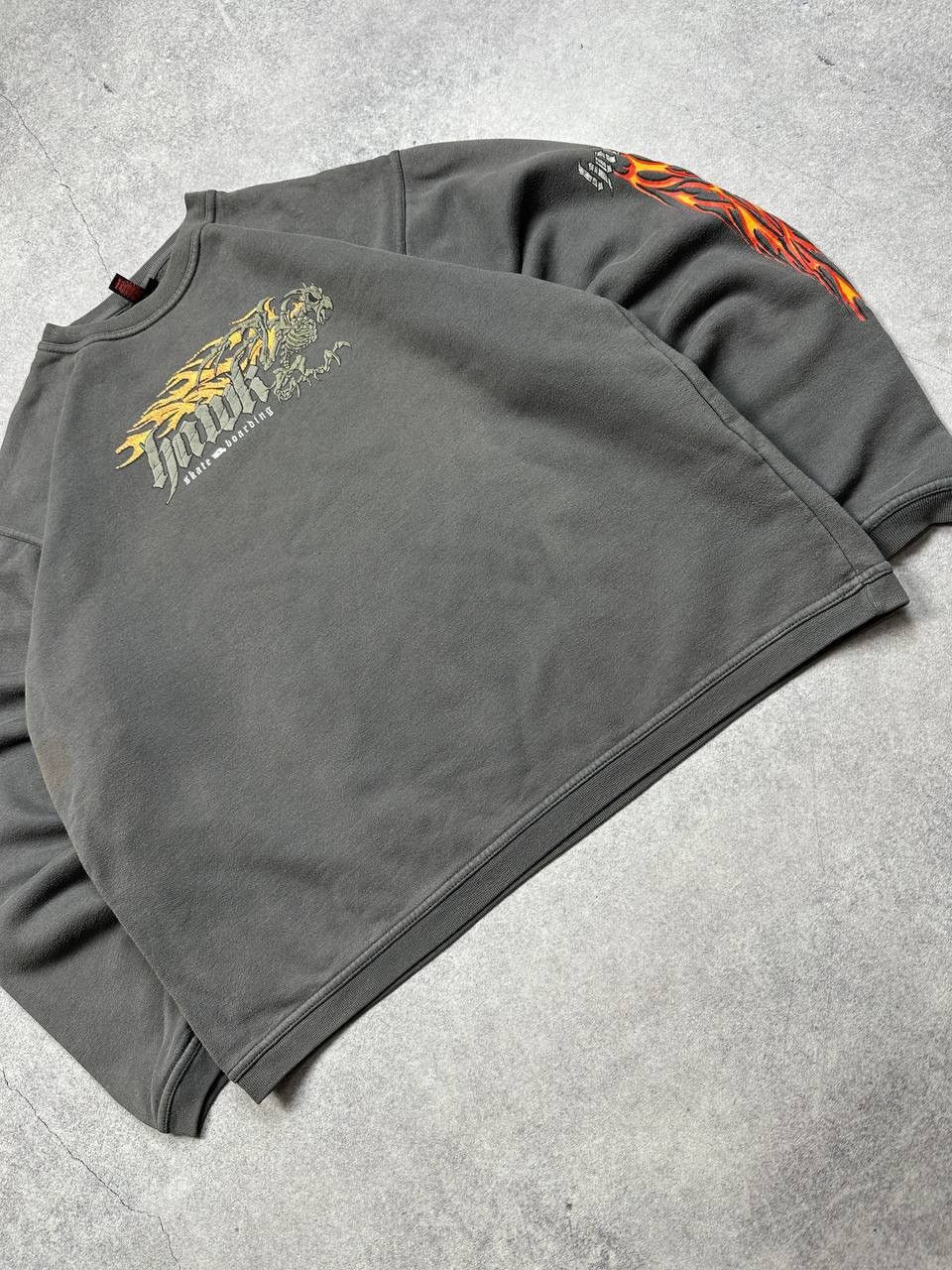 Hawk Vintage Hawk Sweatshirt, Size XXL – Retro 90s Streetwear Size US XXL / EU 58 / 5 - 3 Thumbnail