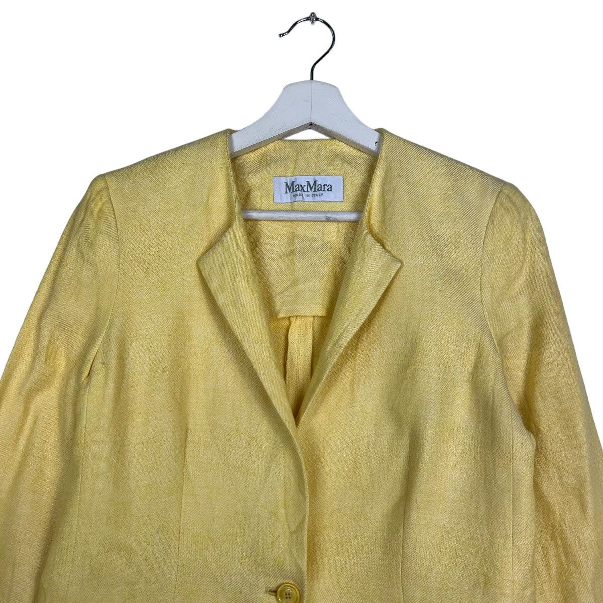Max Mara 🔥 MAX MARA BLAZER JACKET Size M / US 6-8 / IT 42-44 - 3 Thumbnail